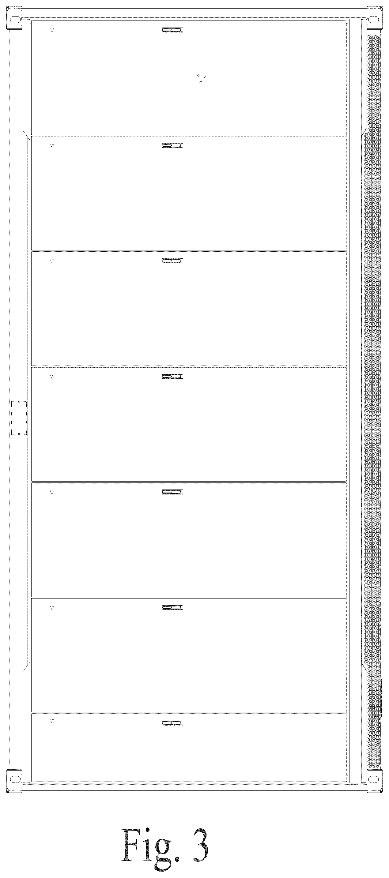Patent USD1125056 Figure 3 – Energy storage container