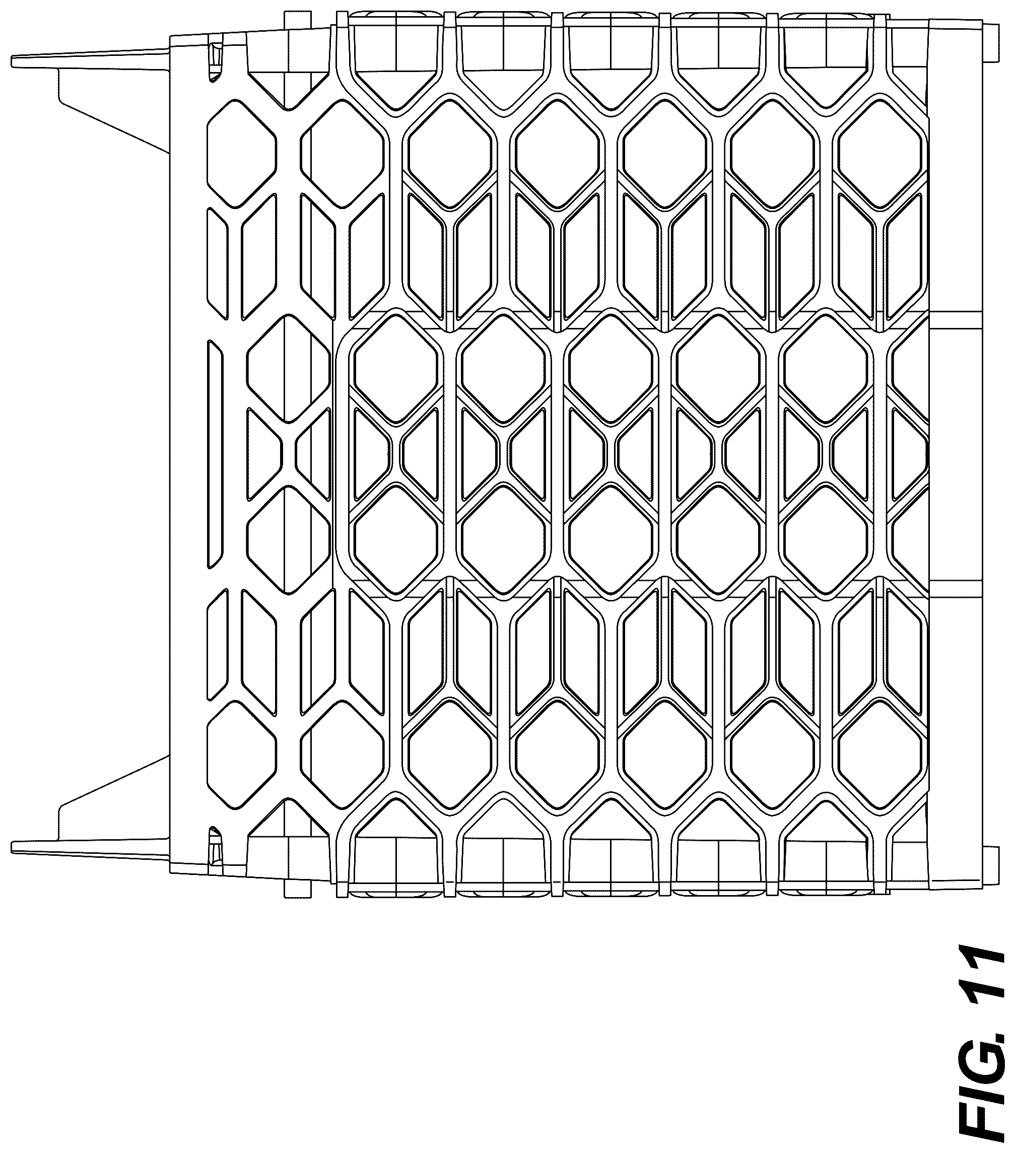 Patent USD1125059 Figure 11 – Battery cage