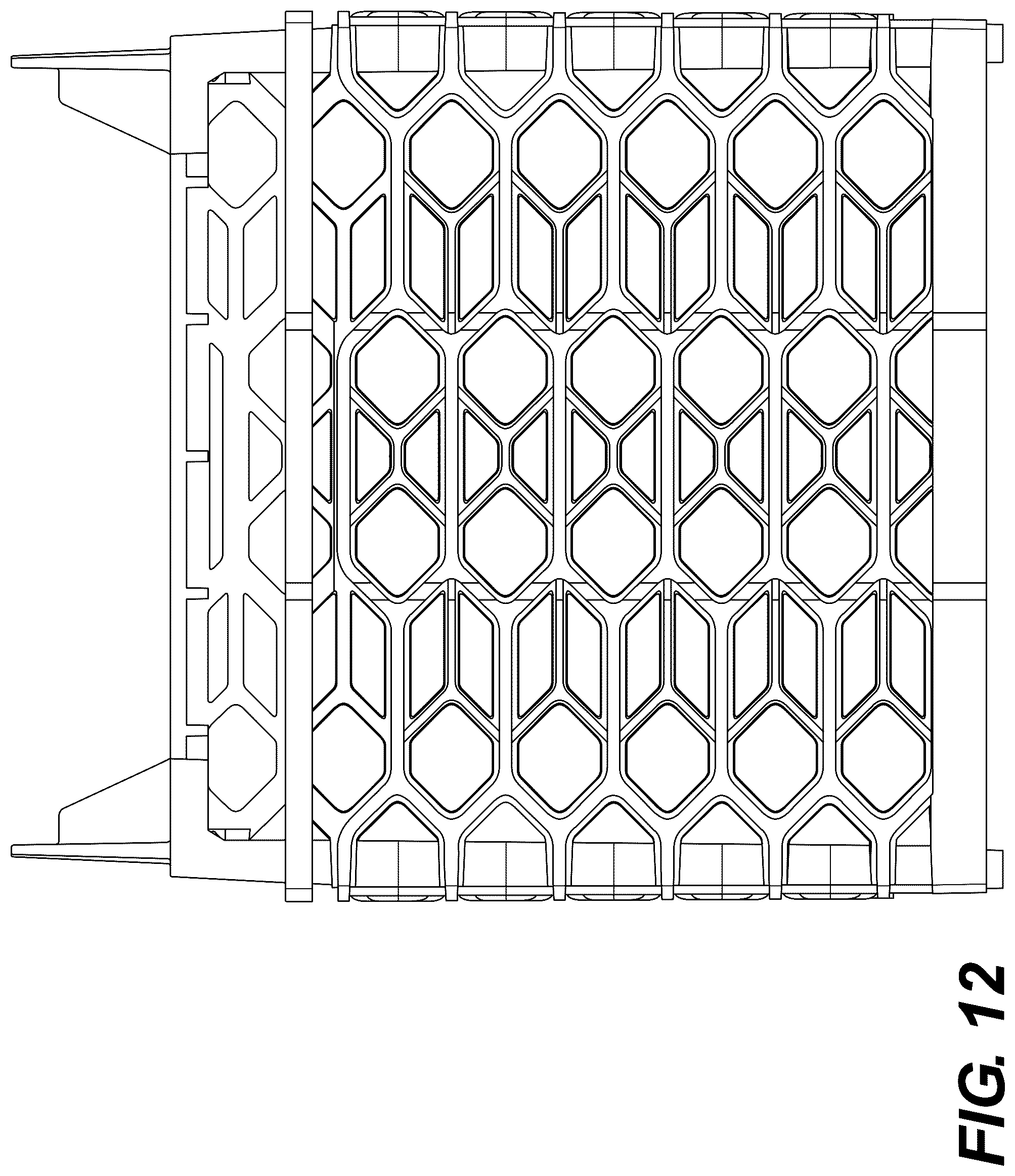 Patent USD1125059 Figure 12 – Battery cage