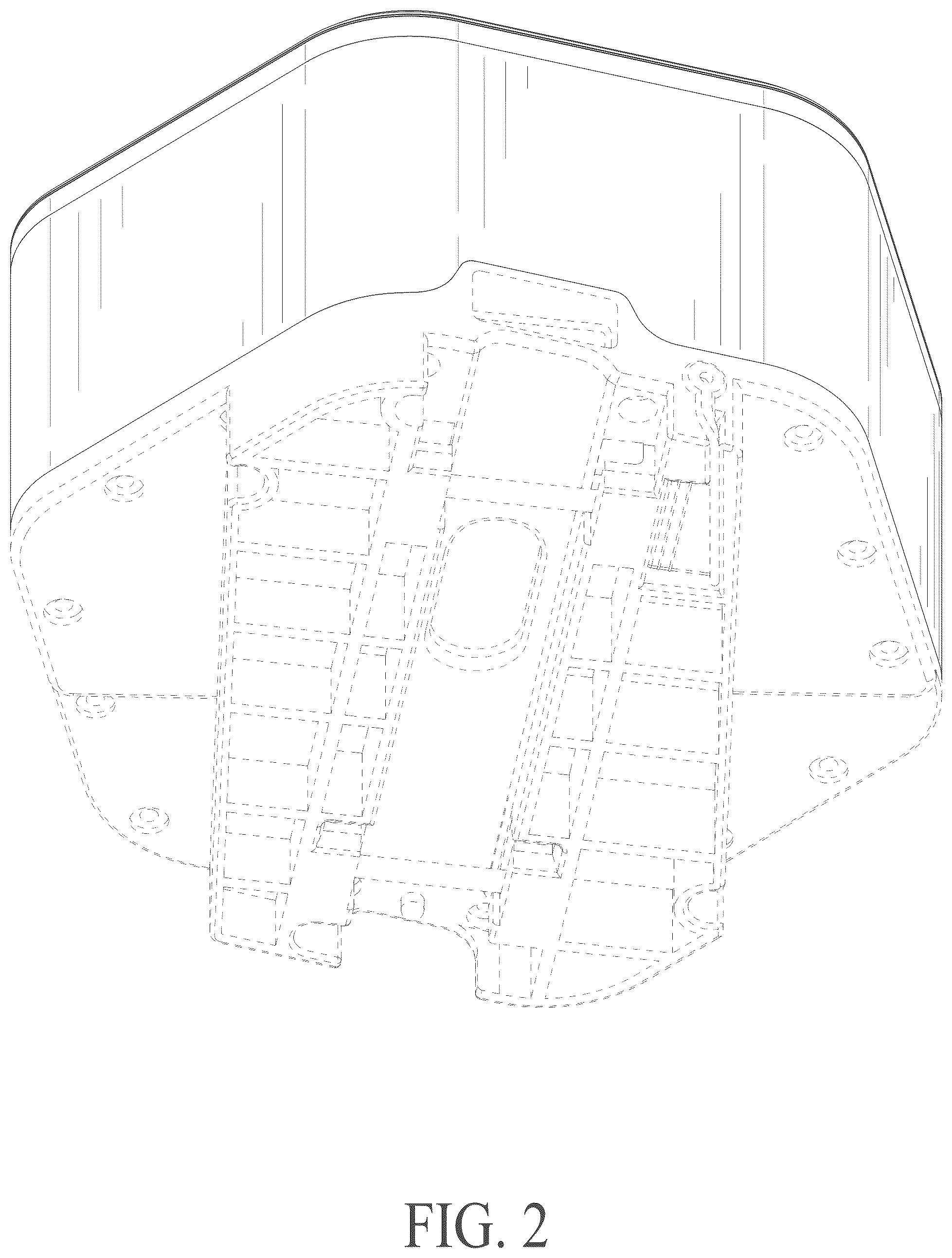 Patent USD1125061 Figure 2 – Battery box