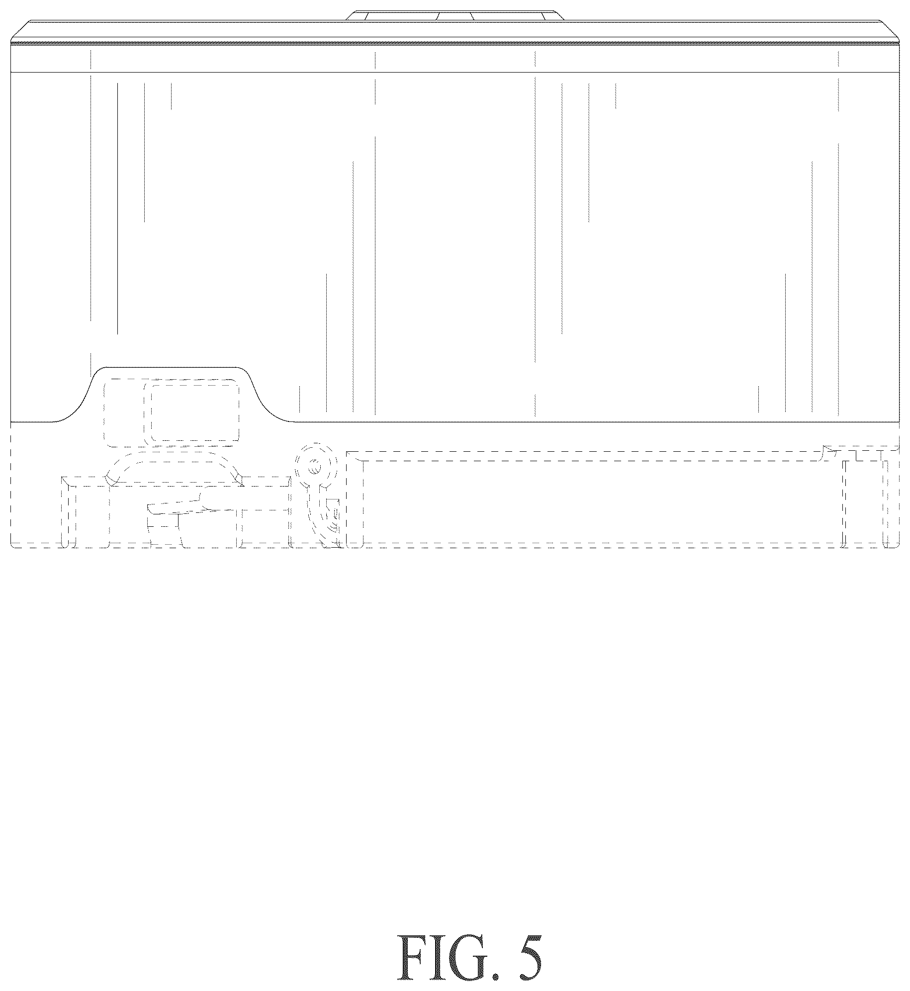 Patent USD1125061 Figure 5 – Battery box