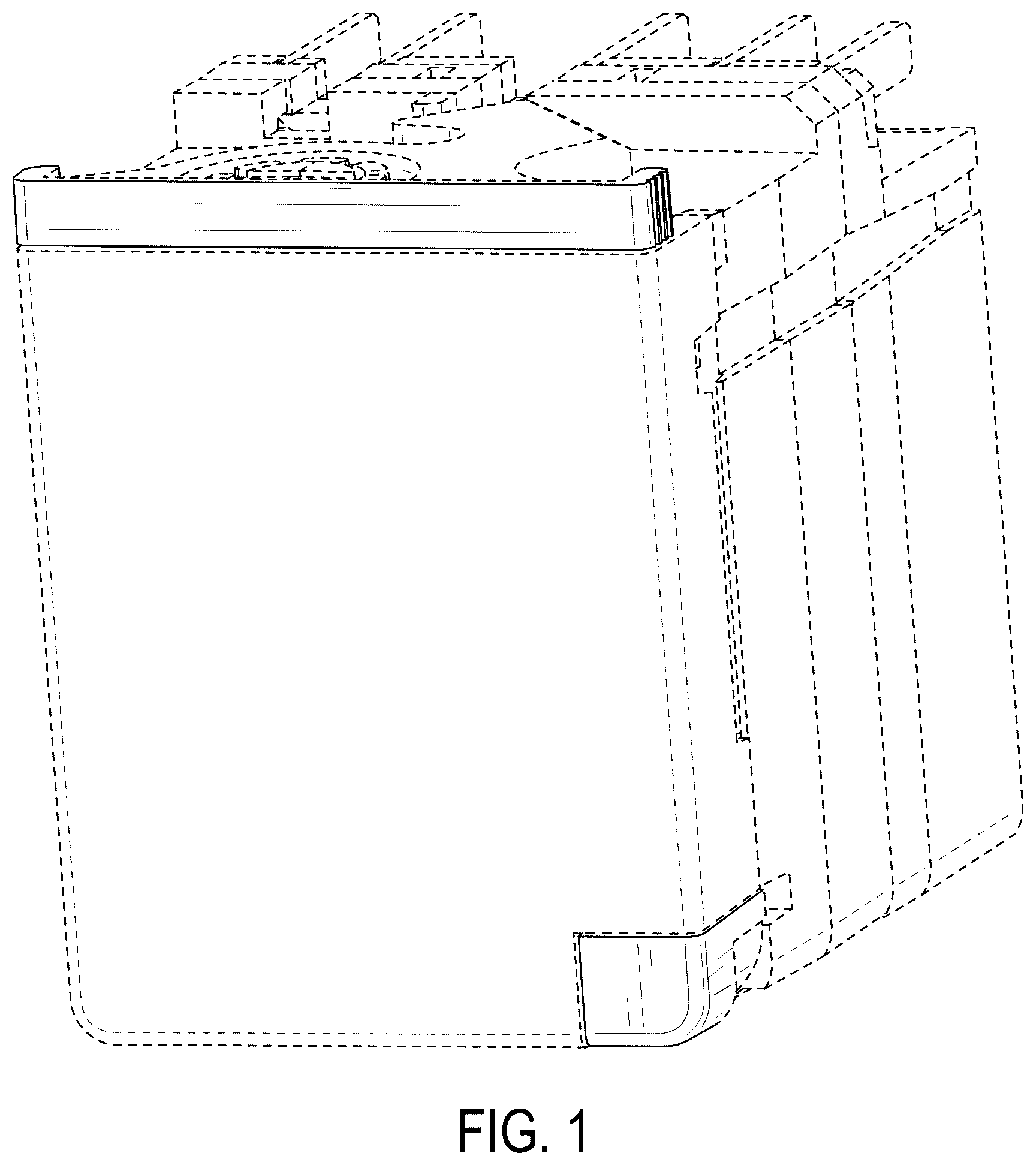 Patent USD1125065 — Control module for a base unit — Figure 1