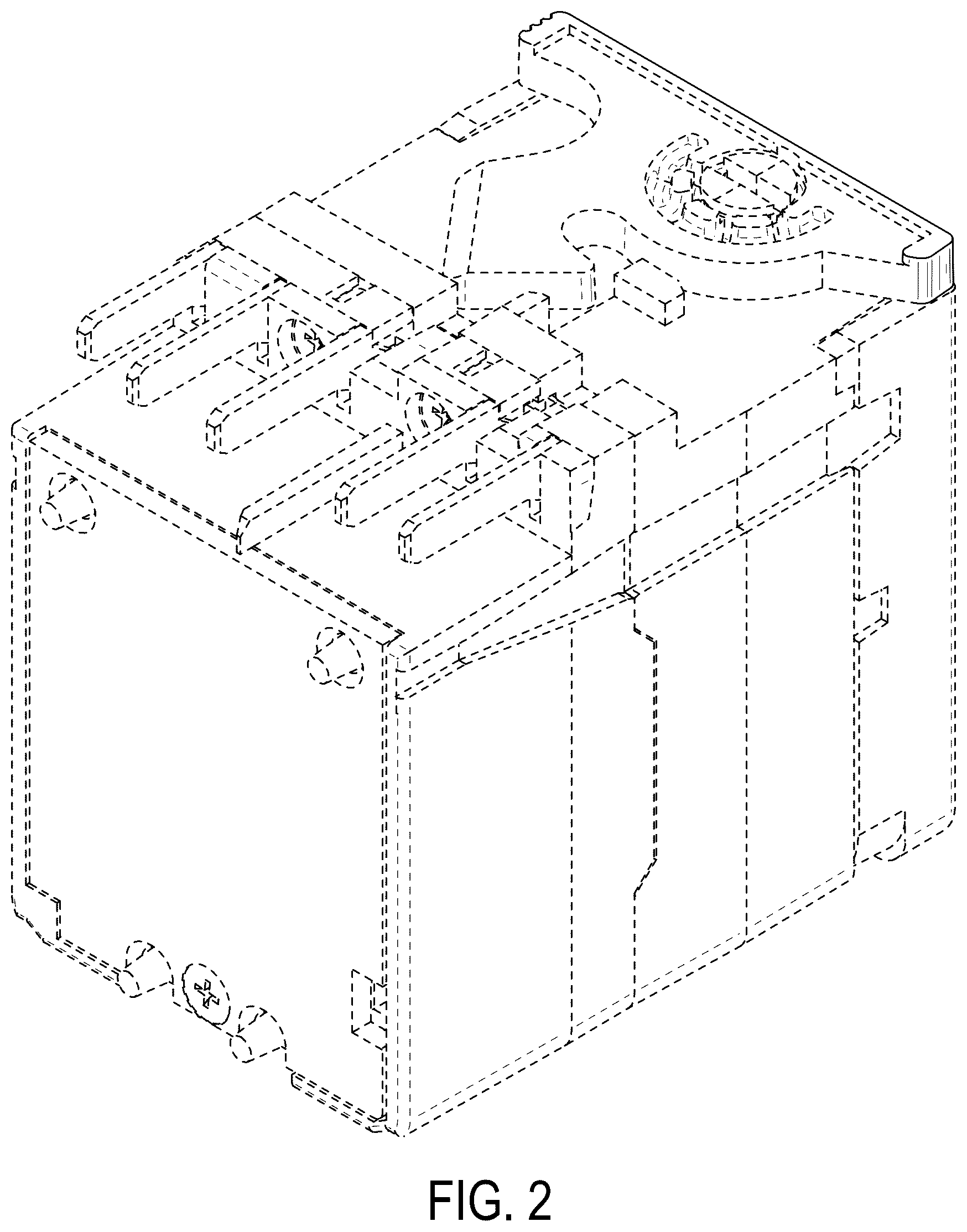 Patent USD1125065 Figure 2 – Control module for a base unit