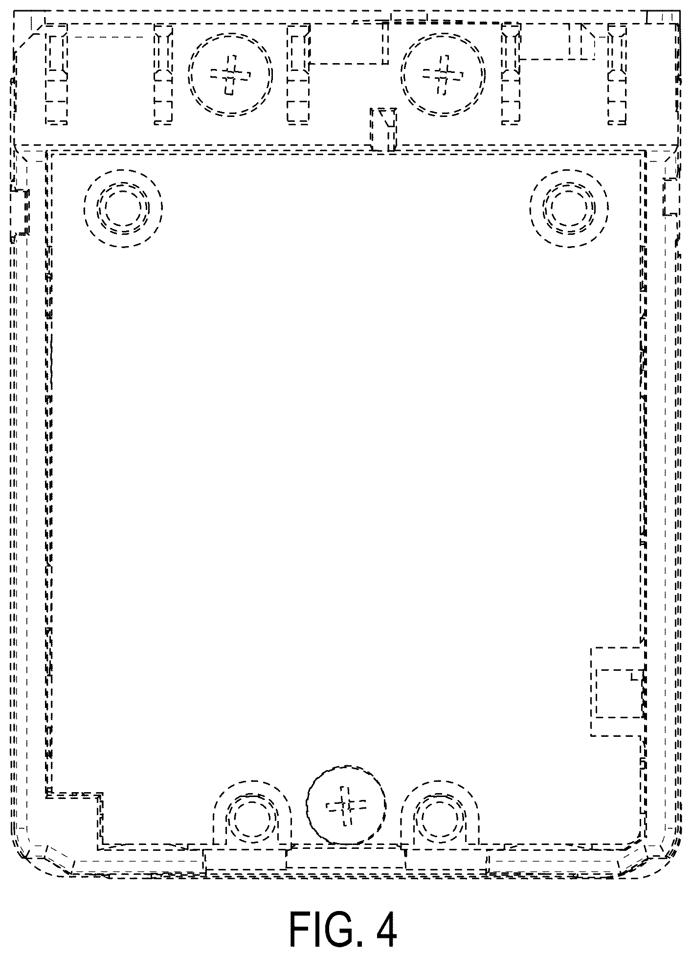 Patent USD1125065 Figure 4 – Control module for a base unit