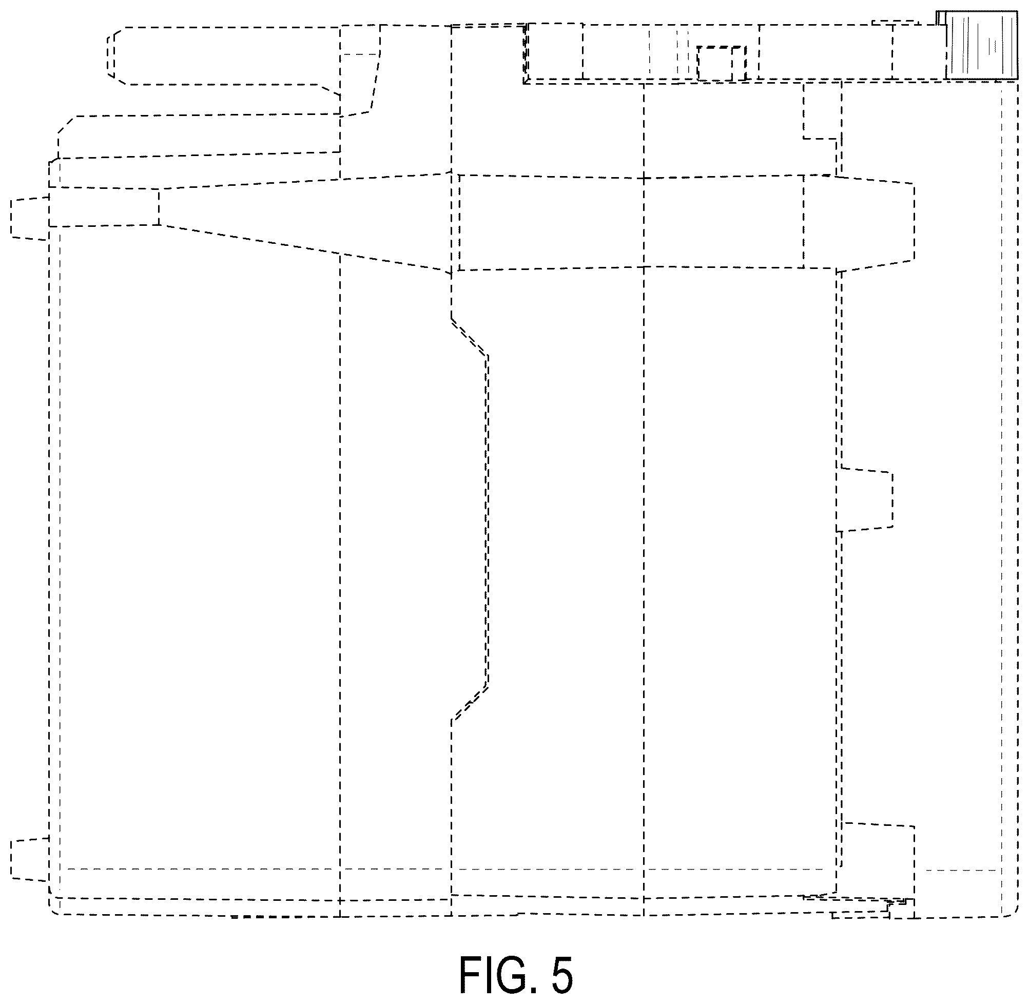 Patent USD1125065 Figure 5 – Control module for a base unit