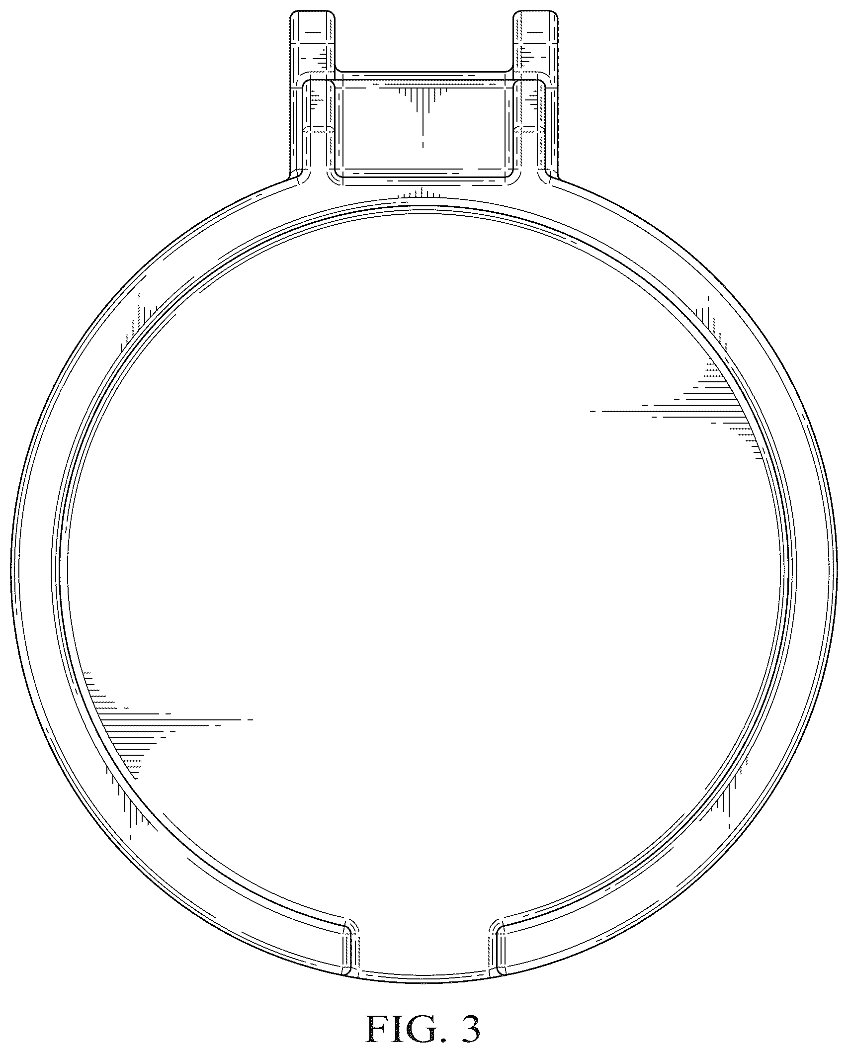 Patent USD1125066 Figure 3 – Housing for an electric vehicle lockout device
