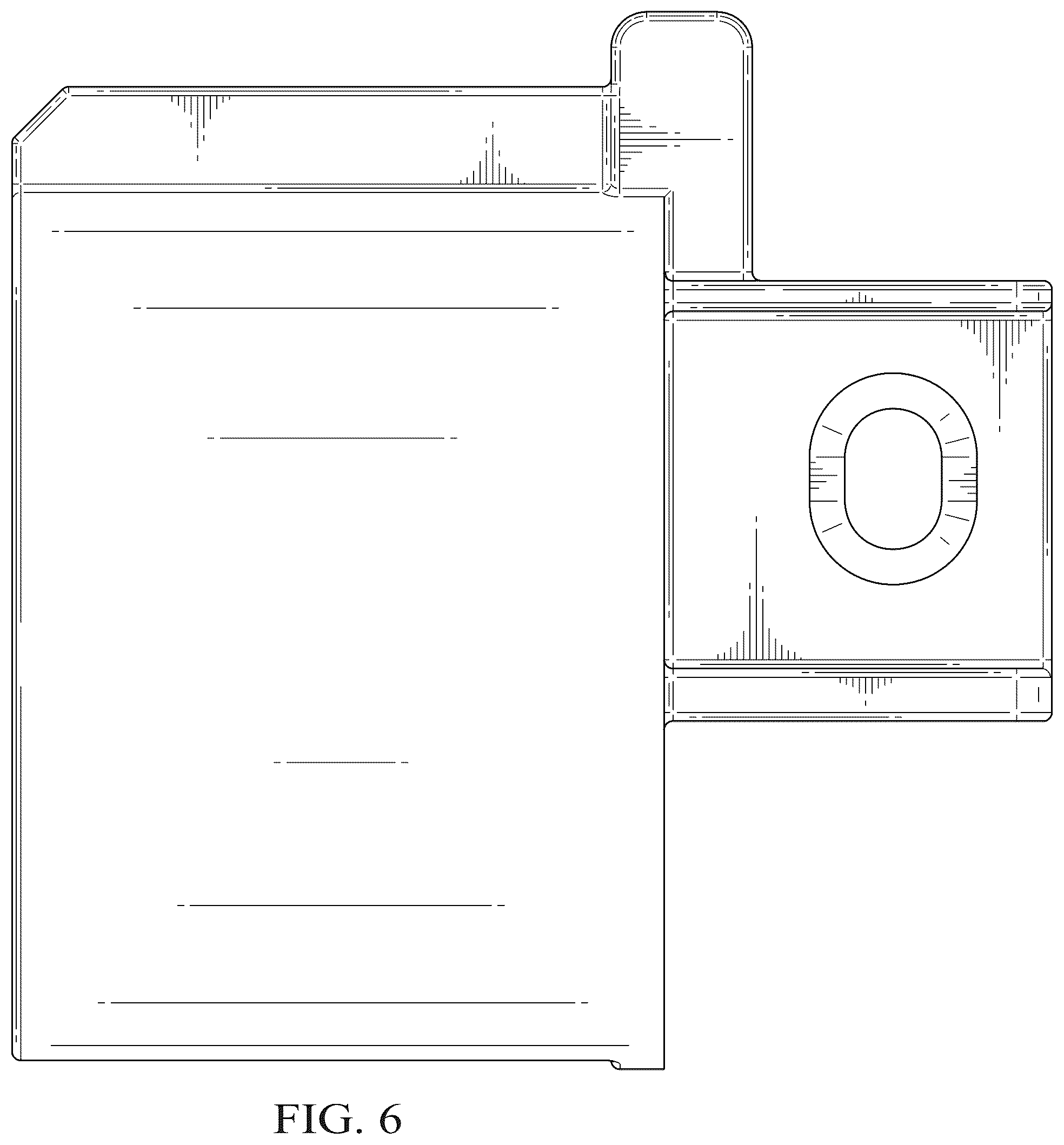 Patent USD1125066 Figure 6 – Housing for an electric vehicle lockout device