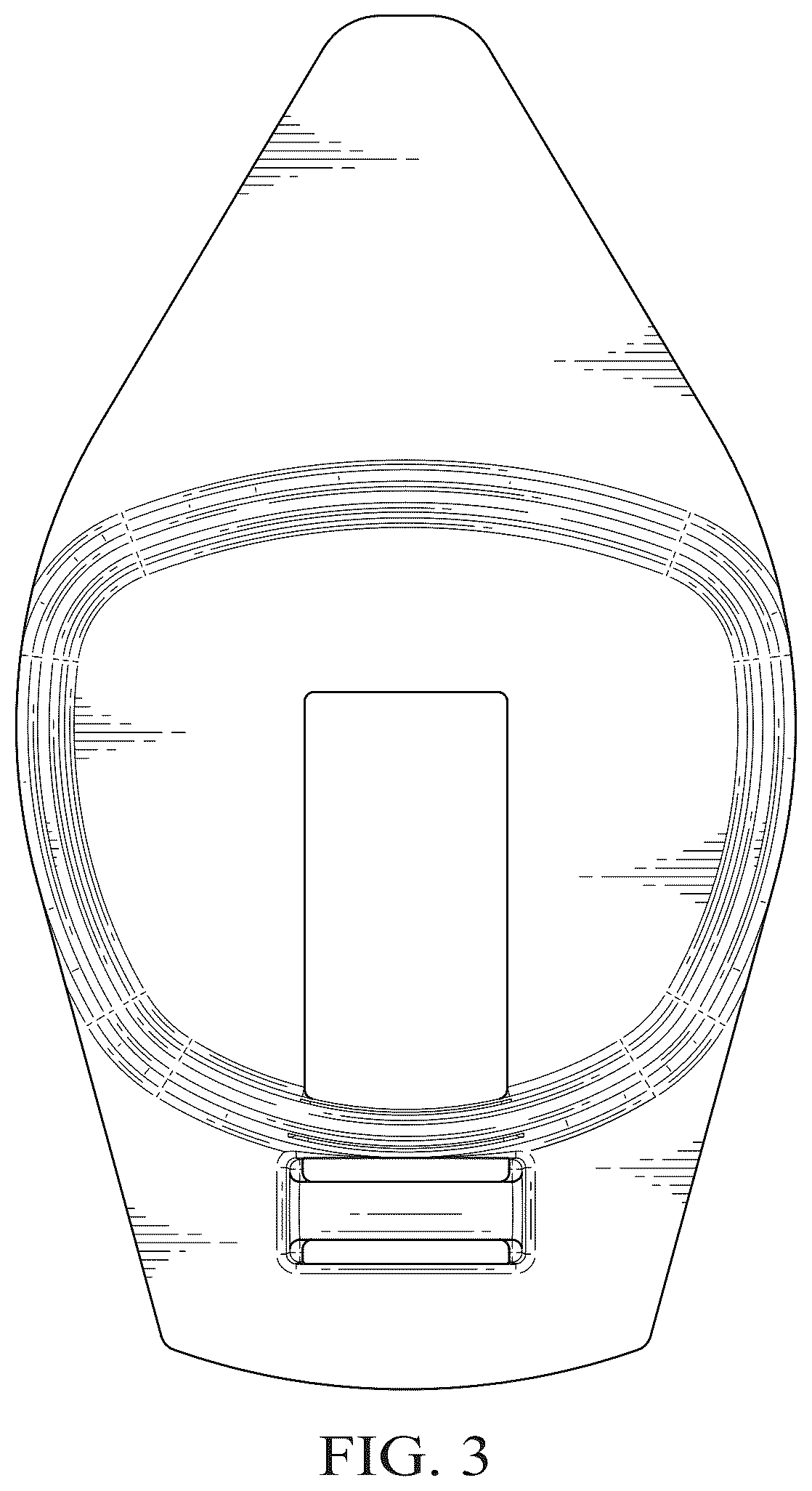 Patent USD1125067 Figure 3 – Housing for an electric vehicle lockout device