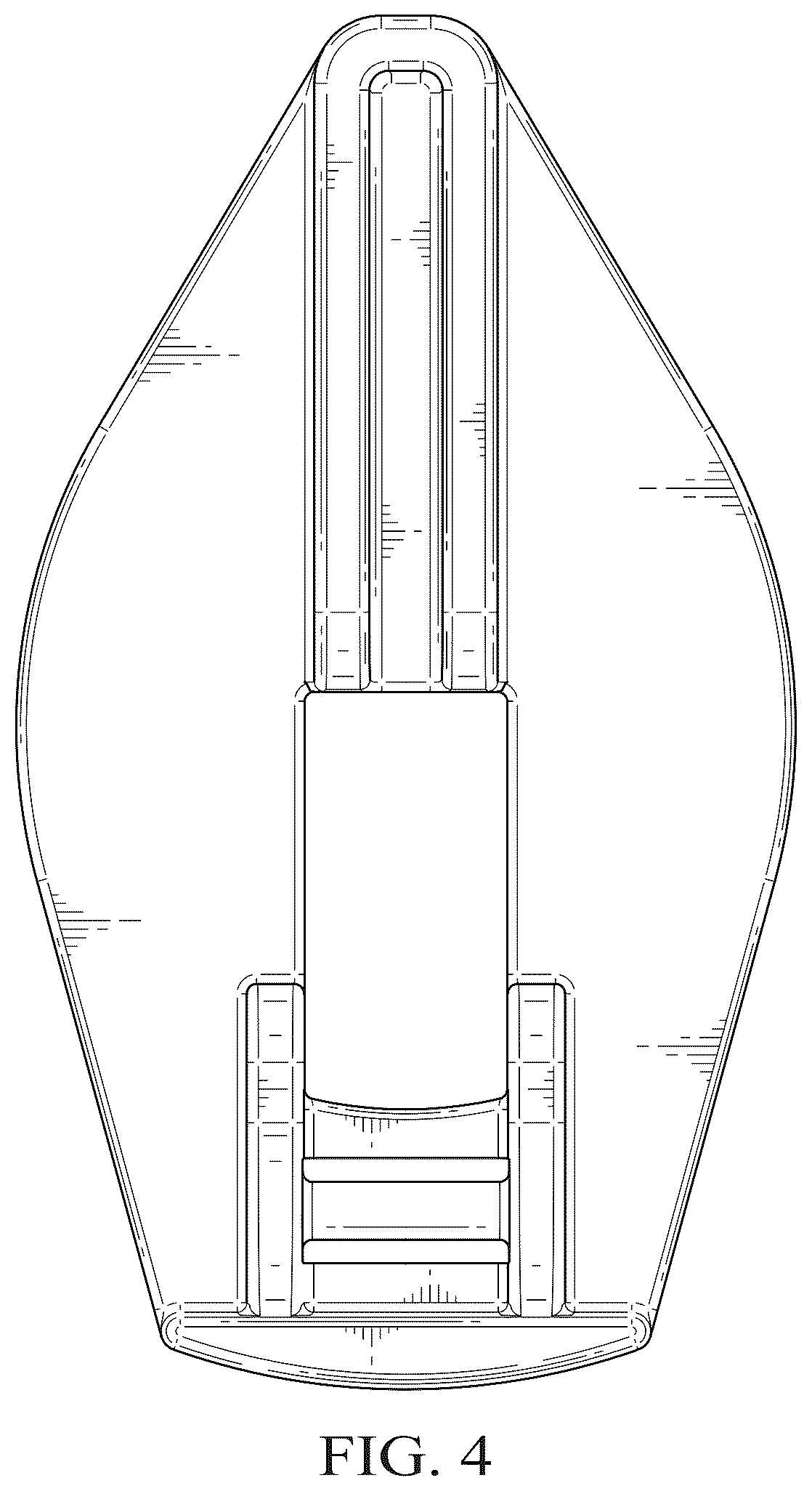 Patent USD1125067 Figure 4 – Housing for an electric vehicle lockout device