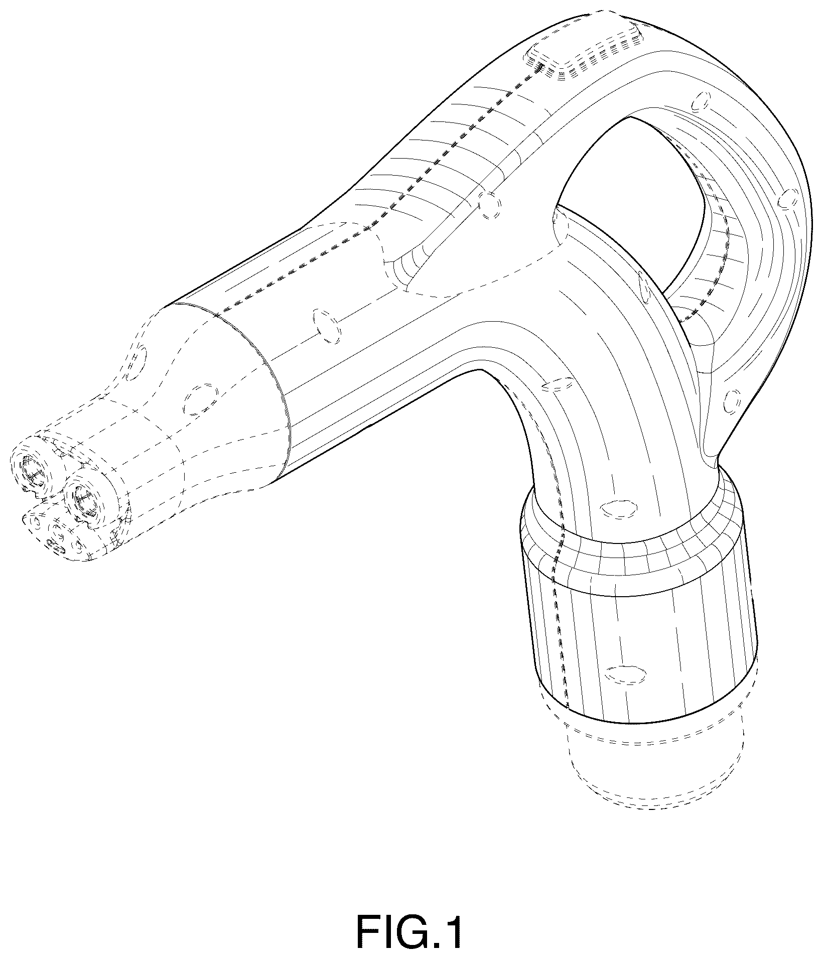 Patent USD1125070 — Charger connector — Figure 1