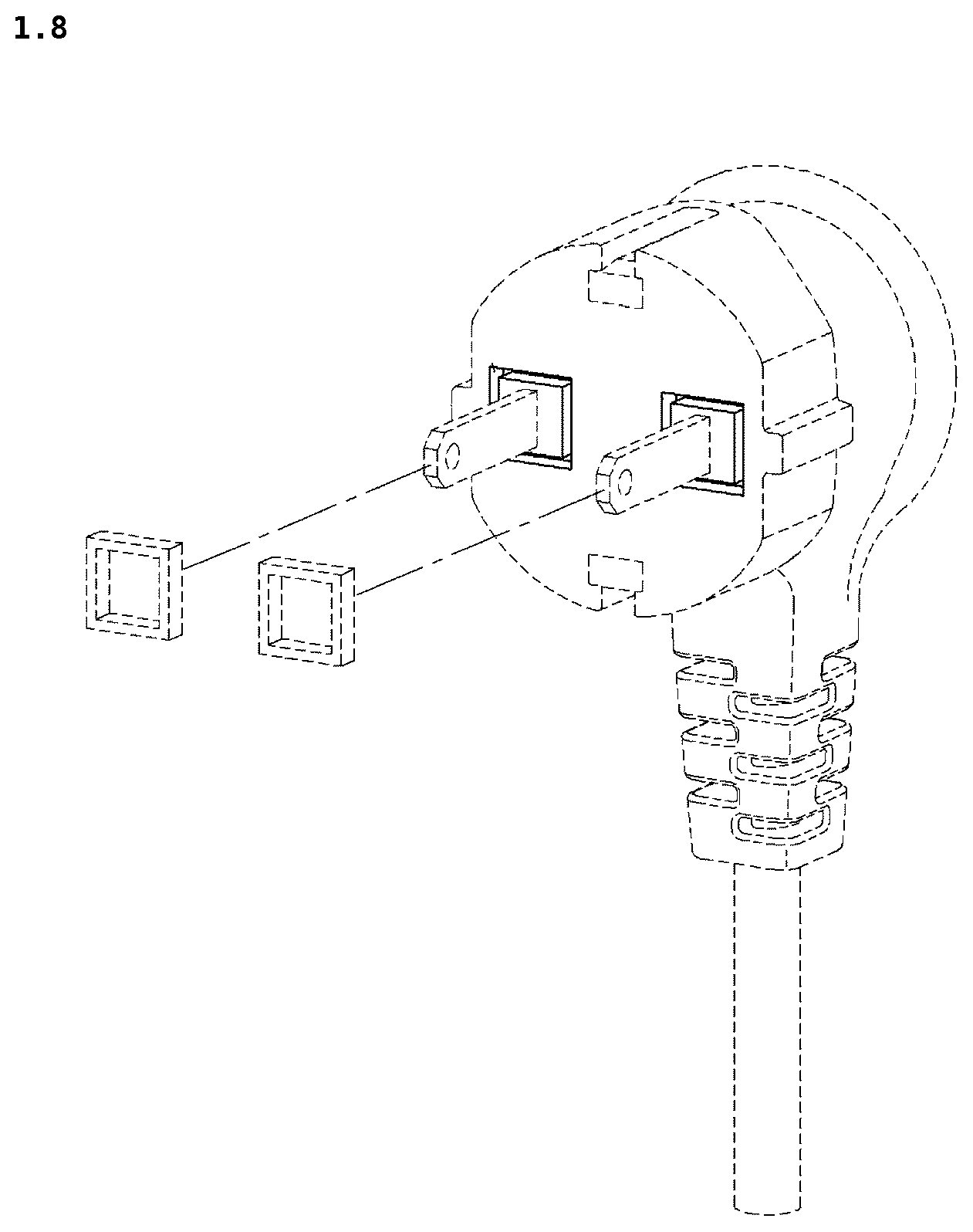 Patent USD1125072 Figure 8 – Power plug