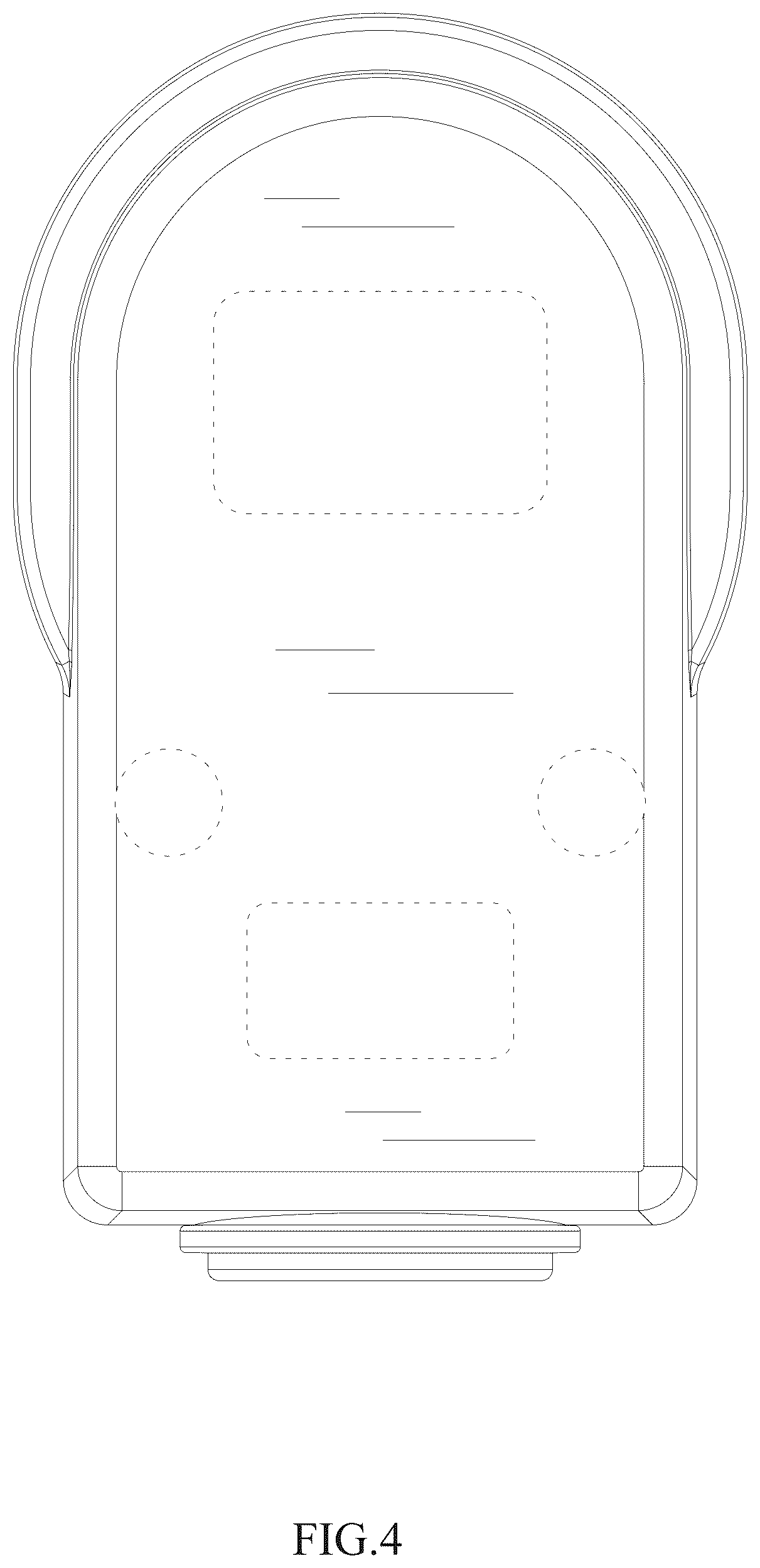 Patent USD1125073 Figure 4 – Power receptacle