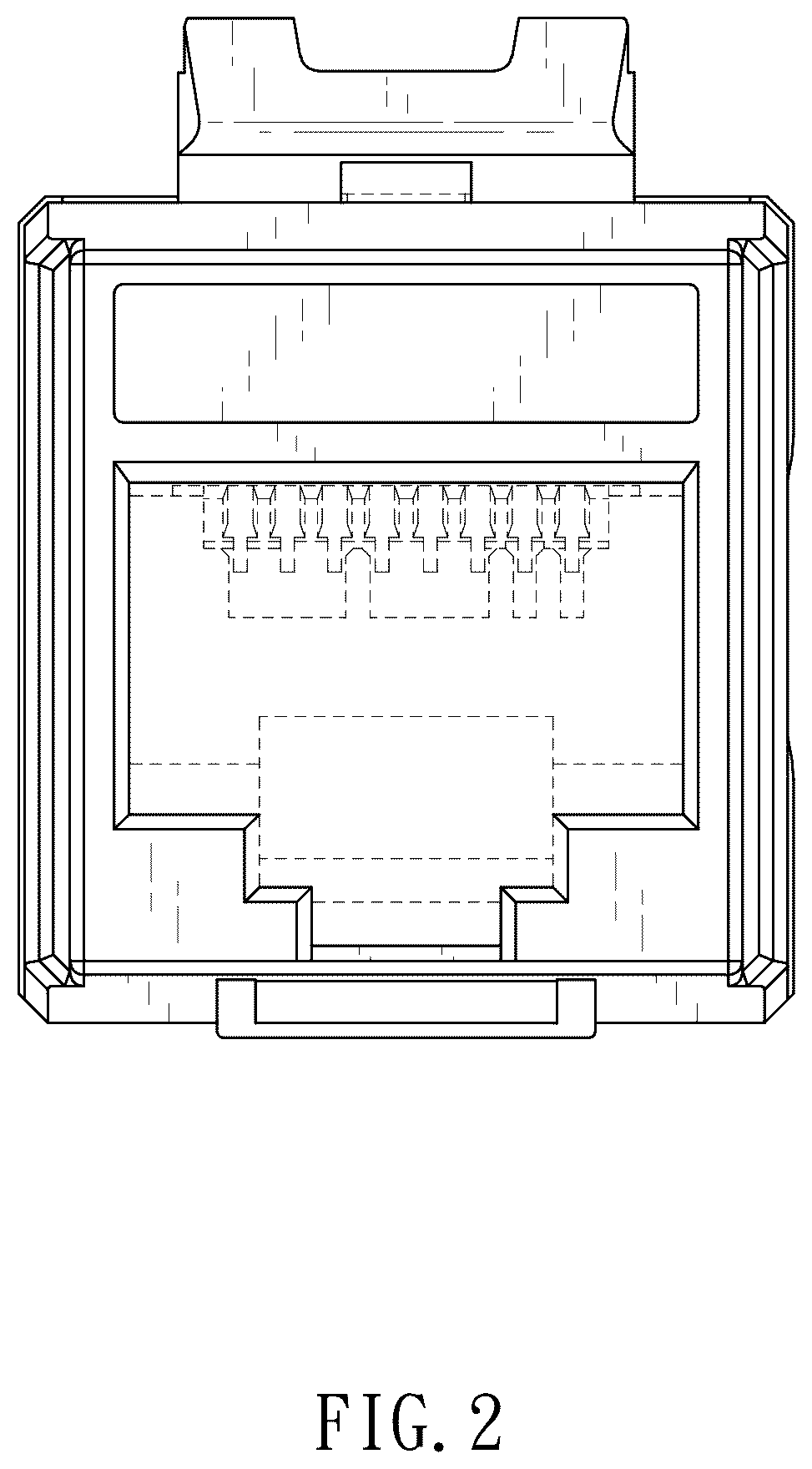Patent USD1125078 Figure 2 – Network connector