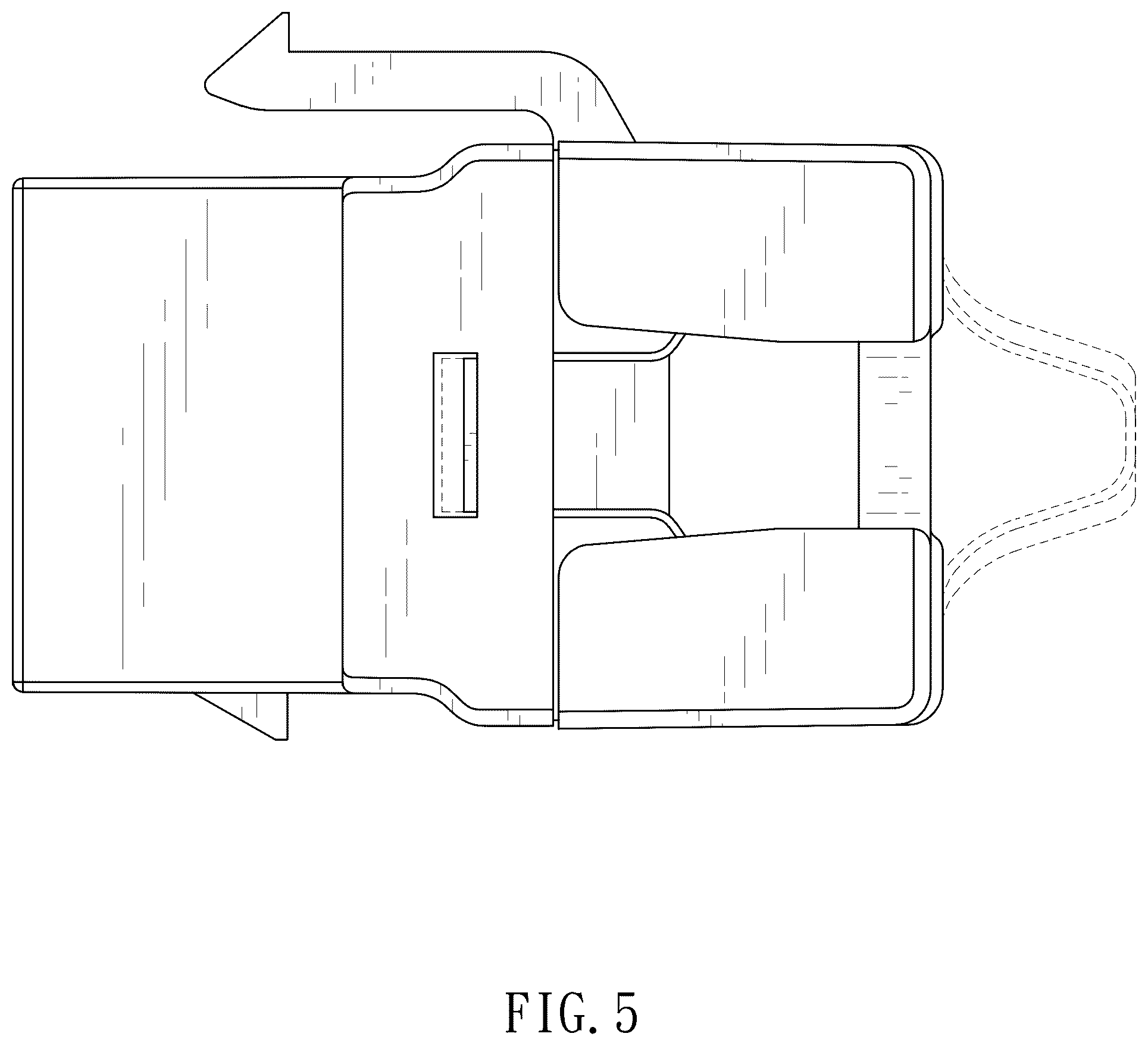 Patent USD1125078 Figure 5 – Network connector