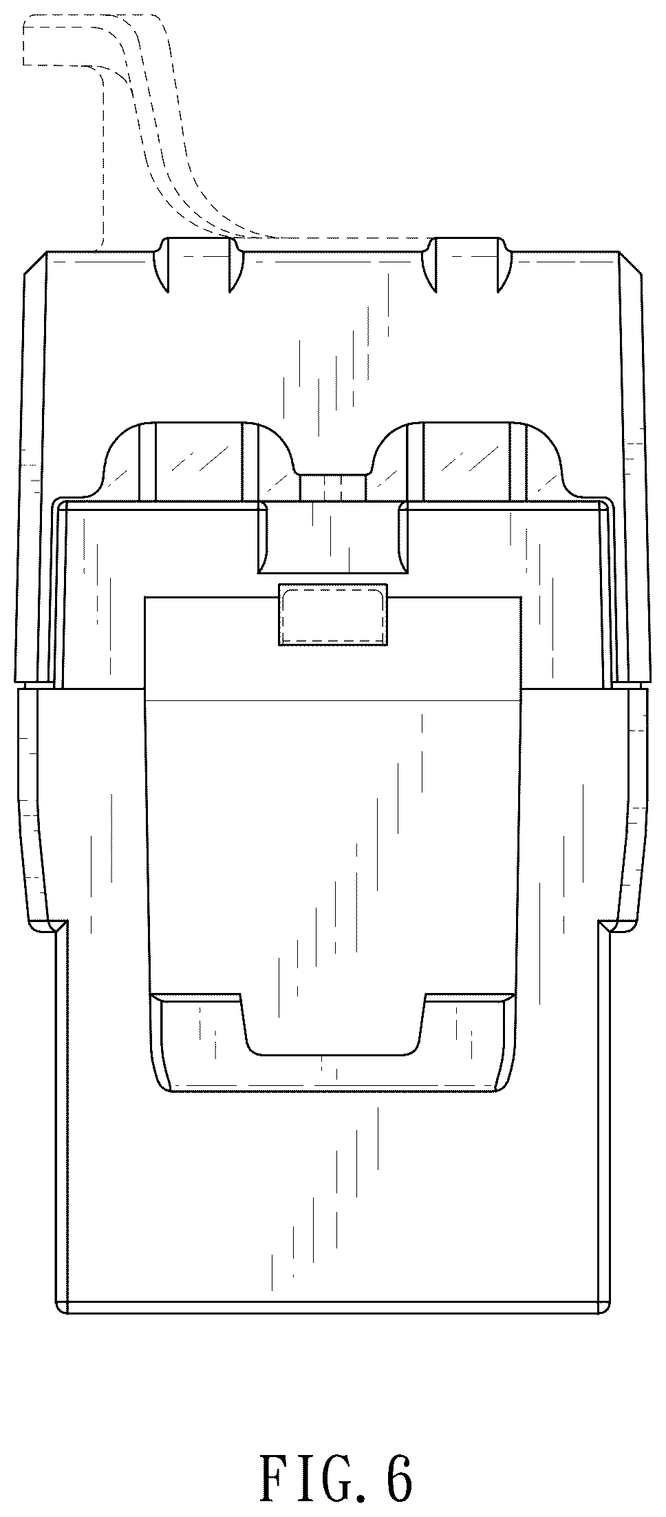 Patent USD1125078 Figure 6 – Network connector