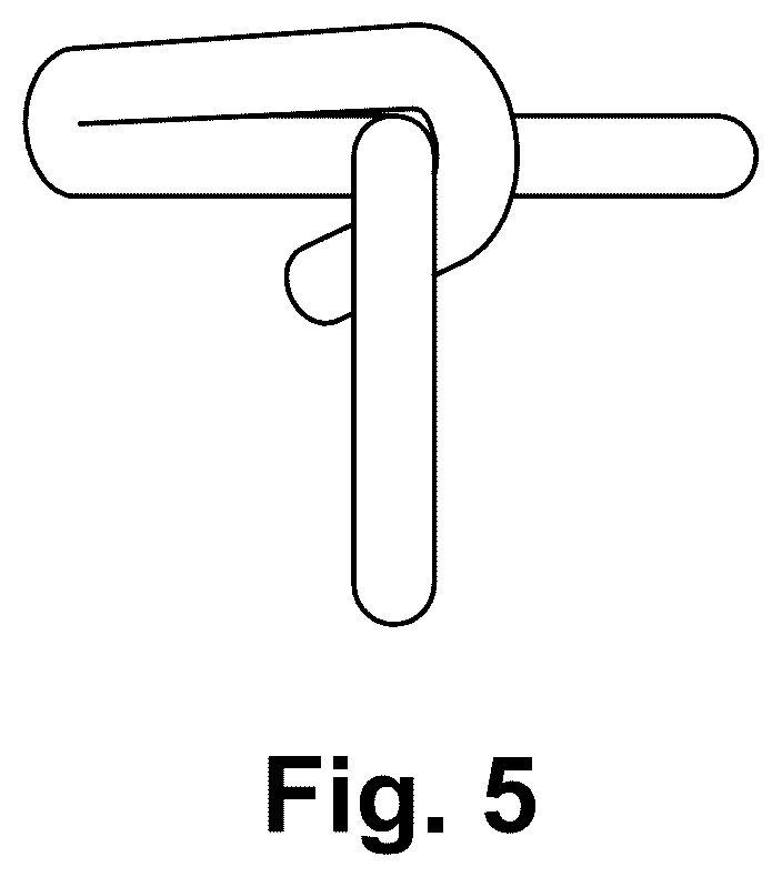 Patent USD1125079 Figure 5 – Cable hanger