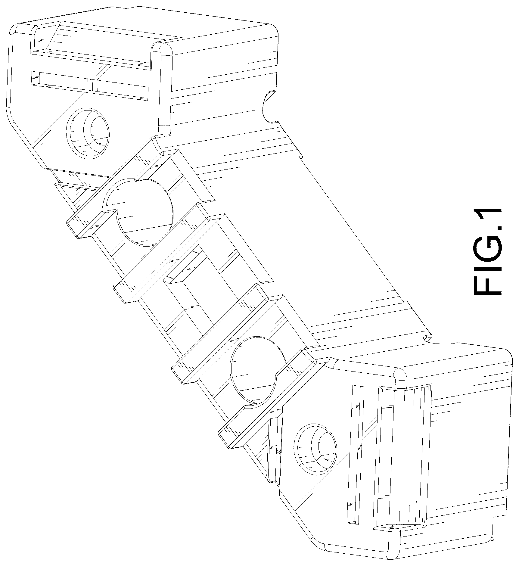 Patent USD1125080 Figure 1 – Meter socket wire terminal
