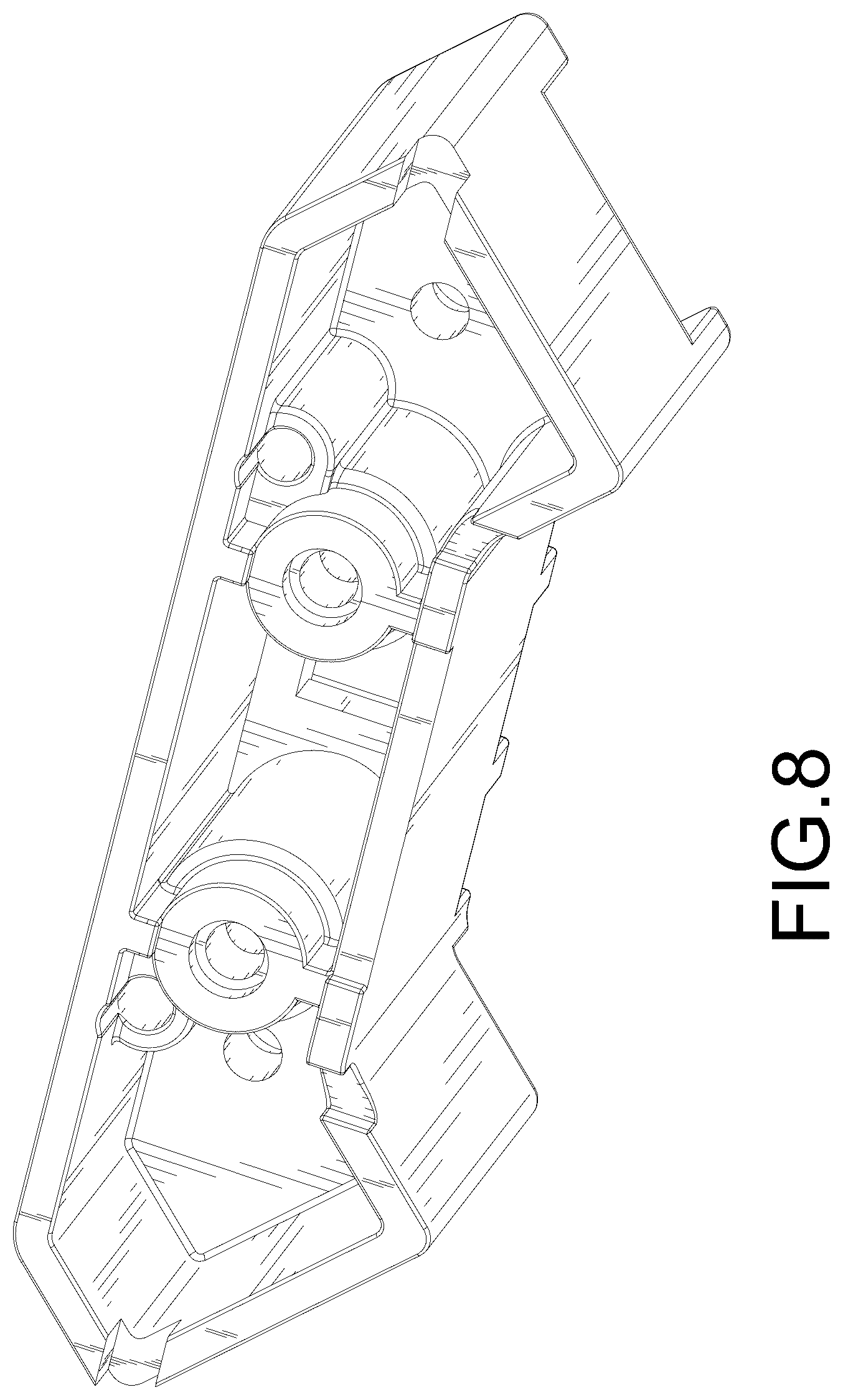 Patent USD1125080 Figure 8 – Meter socket wire terminal