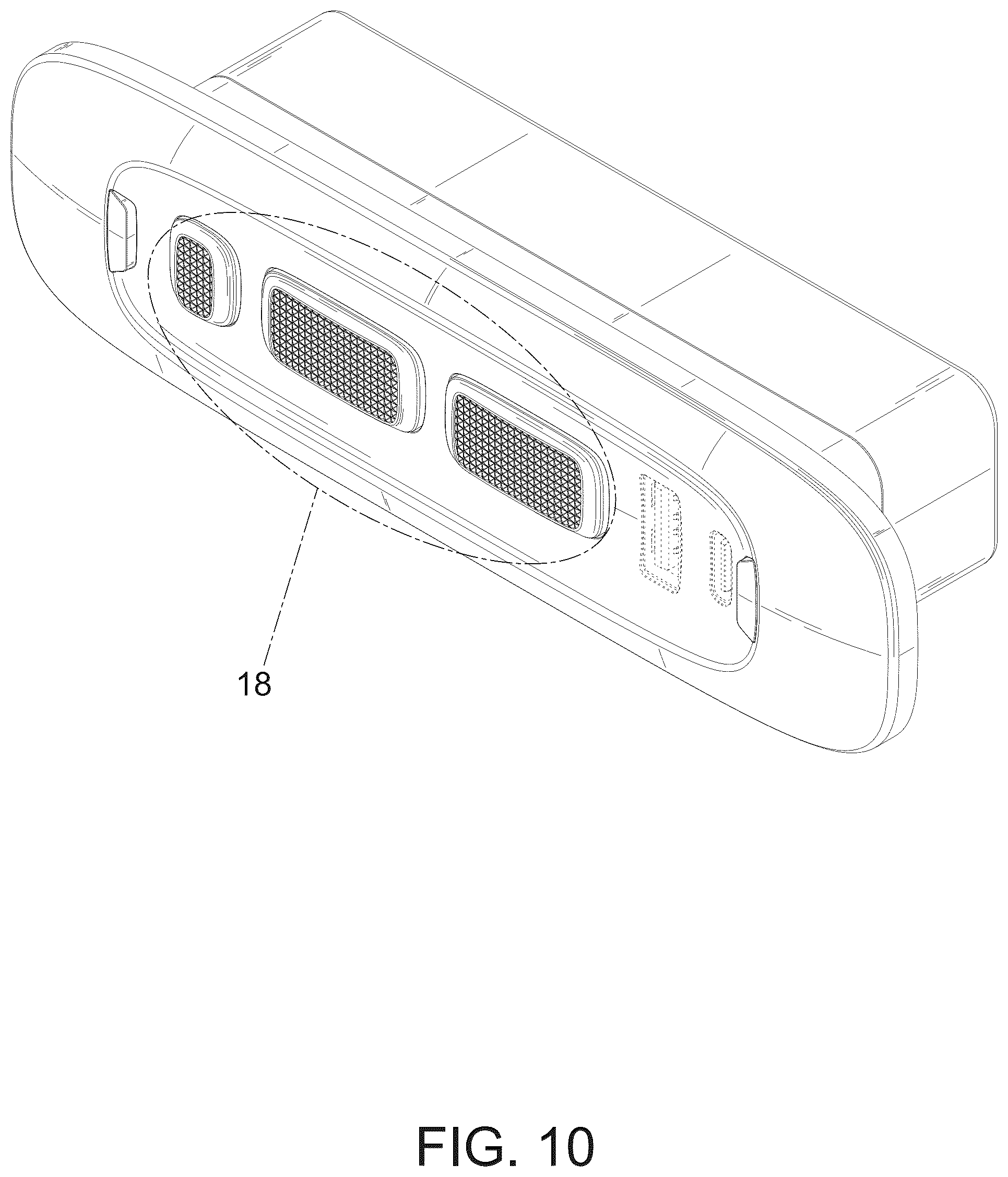 Patent USD1125084 Figure 10 – Controller component