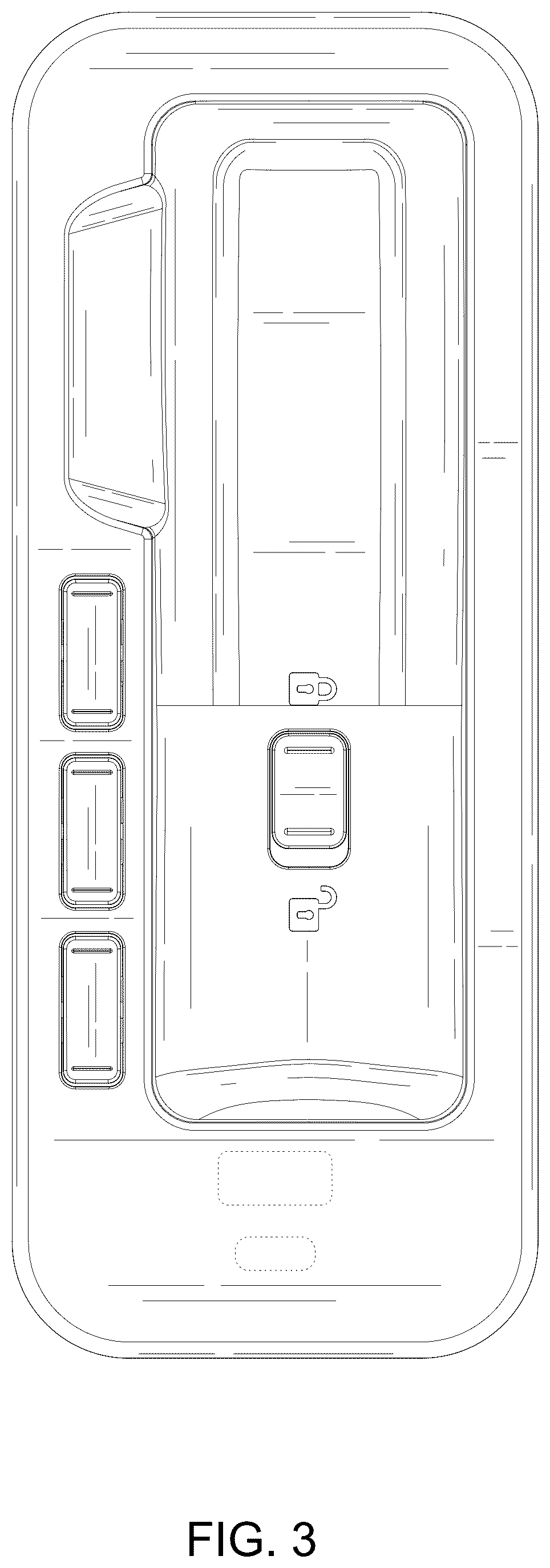 Patent USD1125086 Figure 3 – Controller component