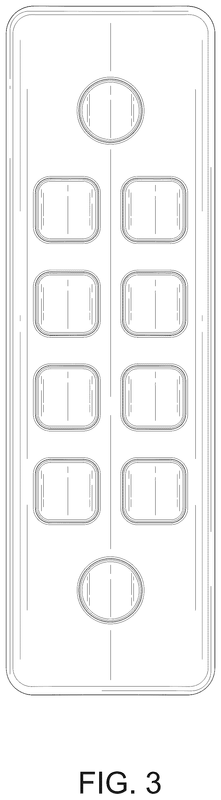 Patent USD1125087 Figure 3 – Controller component