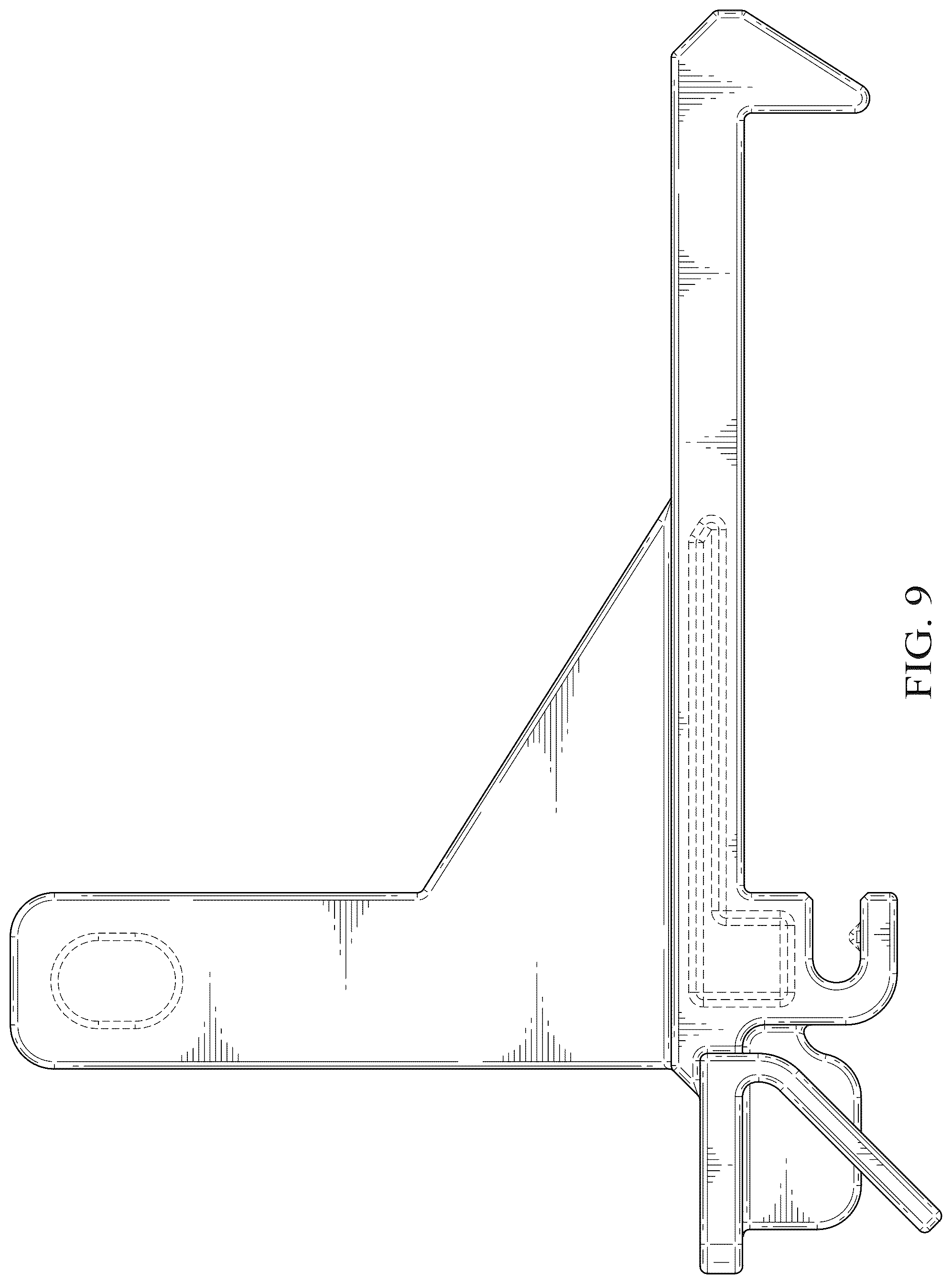 Patent USD1125089 Figure 9 – Clip for a lockout device