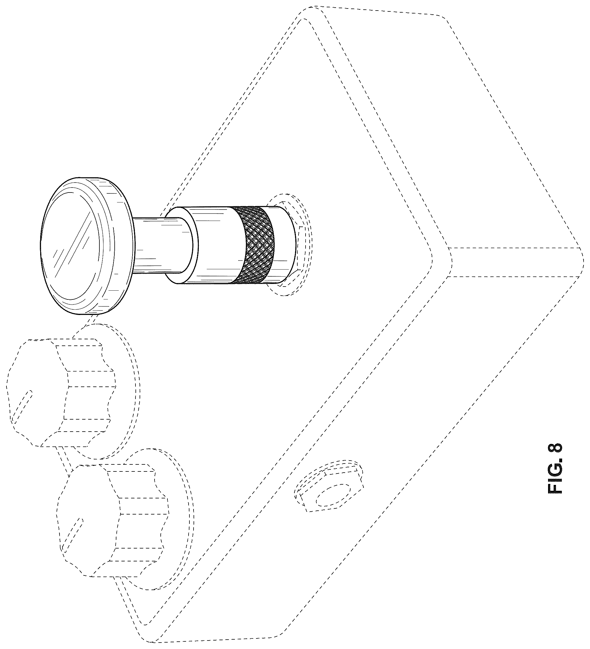 Patent USD1125090 Figure 7 – Foot switch actuator extender