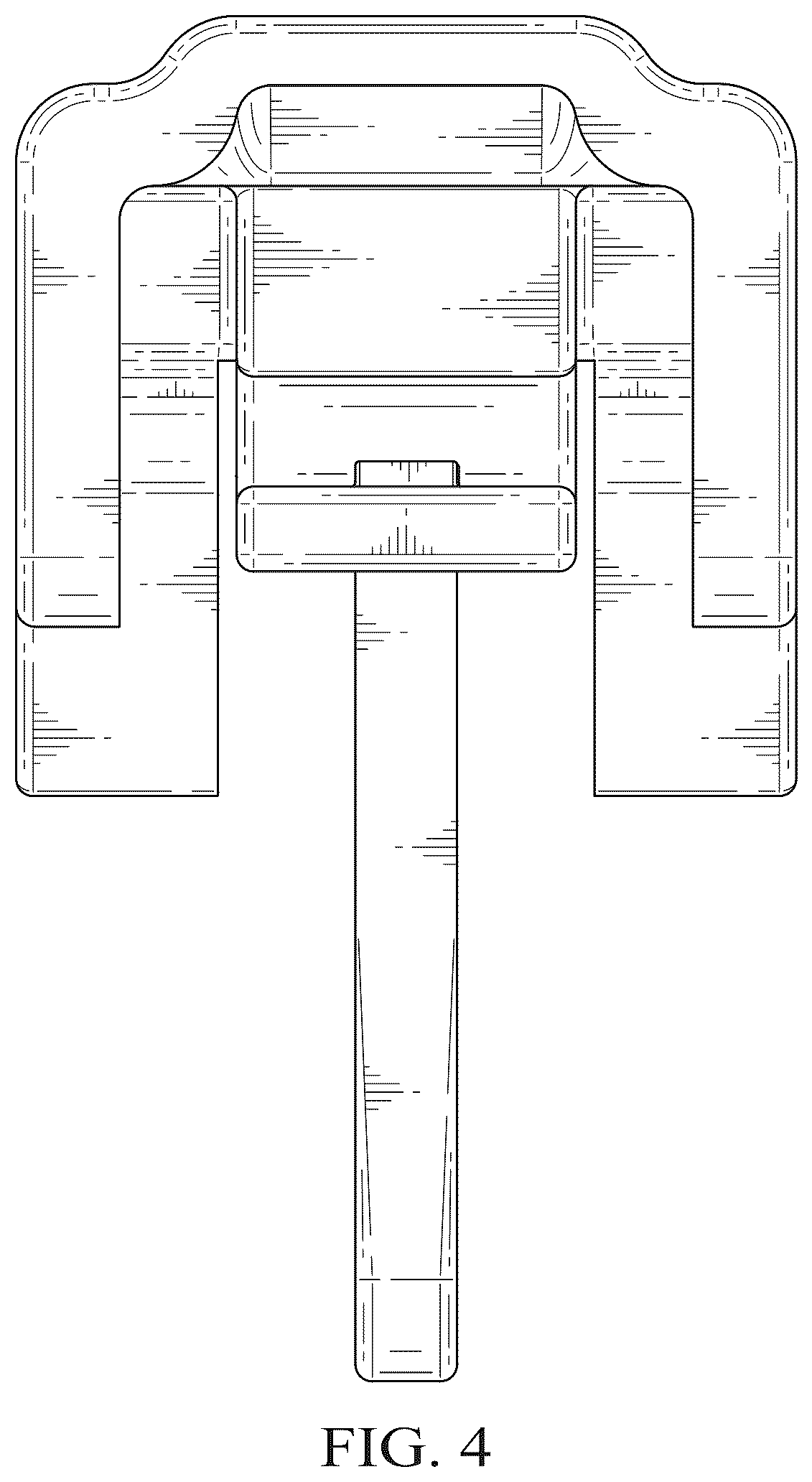 Patent USD1125091 Figure 4 – Clip for a lockout device