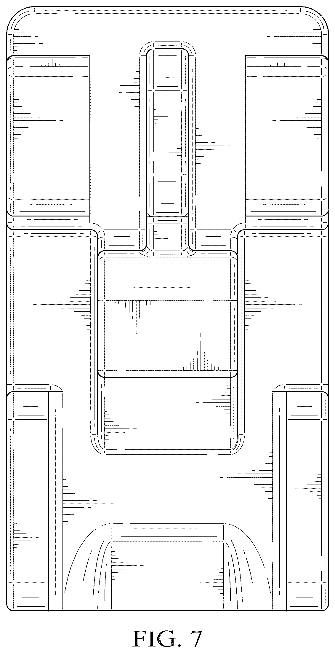 Patent USD1125091 Figure 7 – Clip for a lockout device