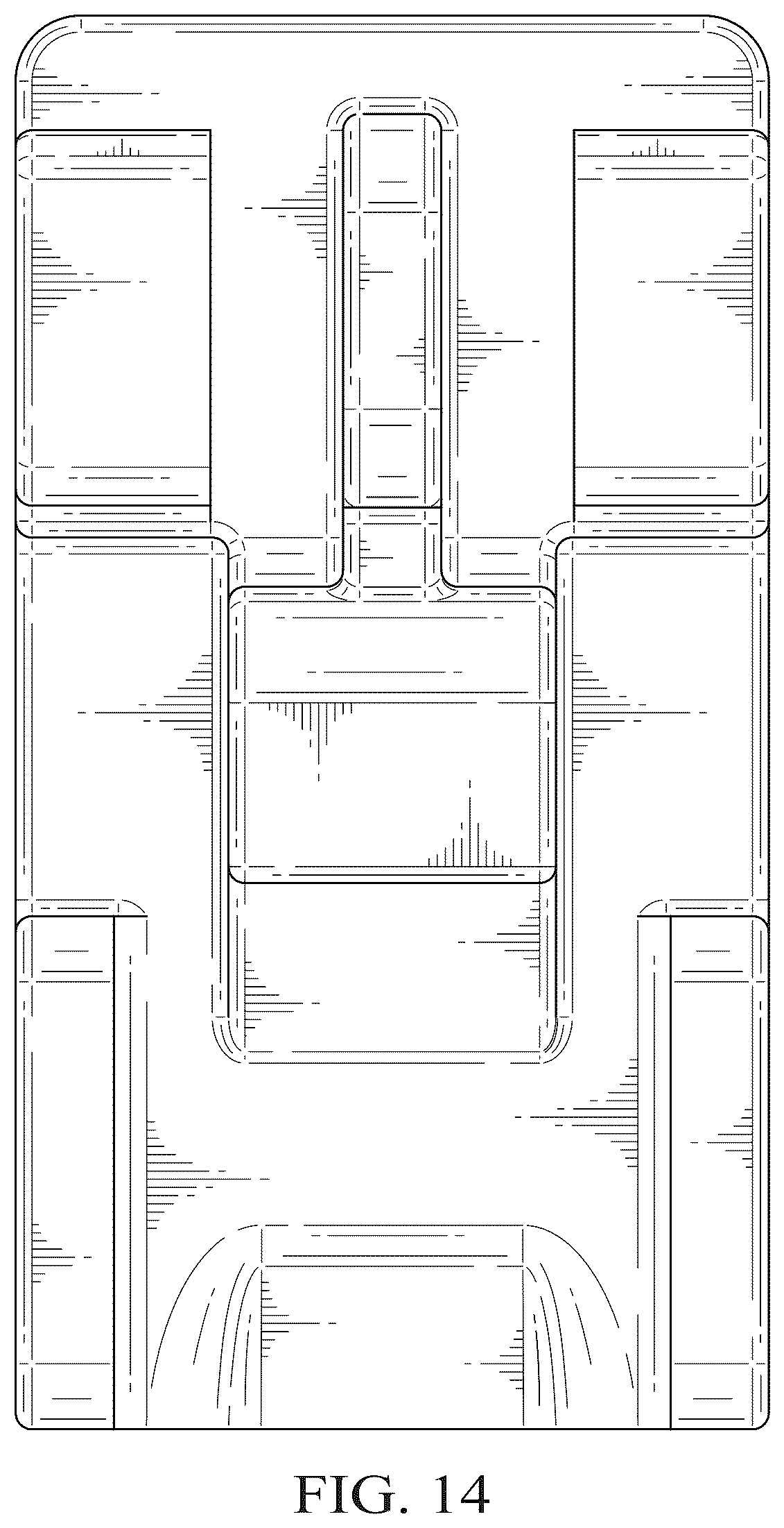 Patent USD1125091 Figure 14 – Clip for a lockout device