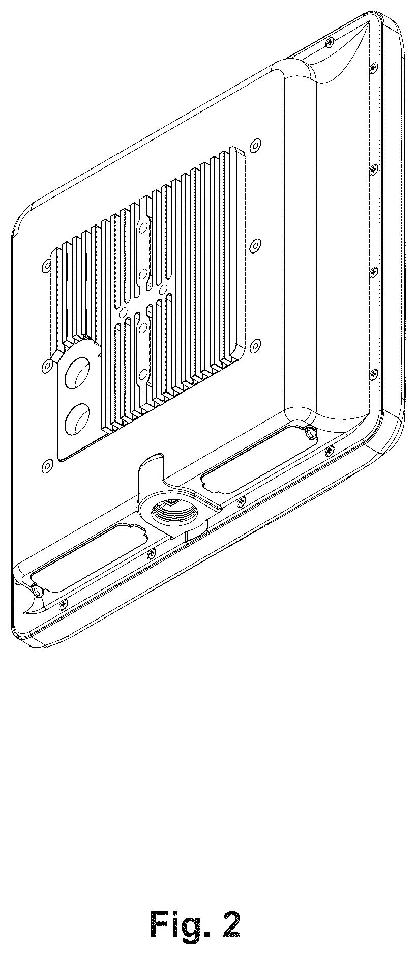 Patent USD1125092 Figure 2 – Configuration applied in a cabinet