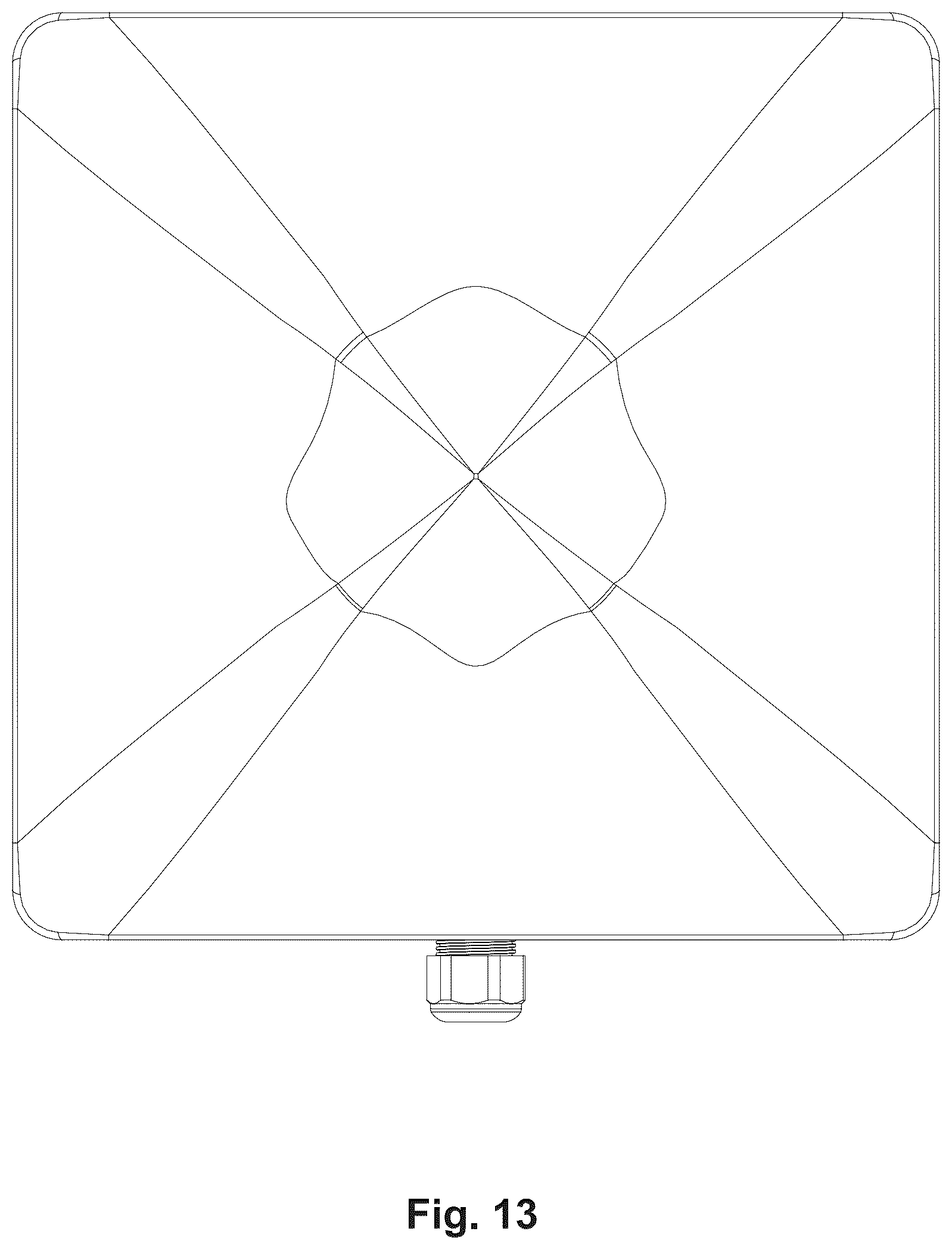Patent USD1125092 Figure 13 – Configuration applied in a cabinet