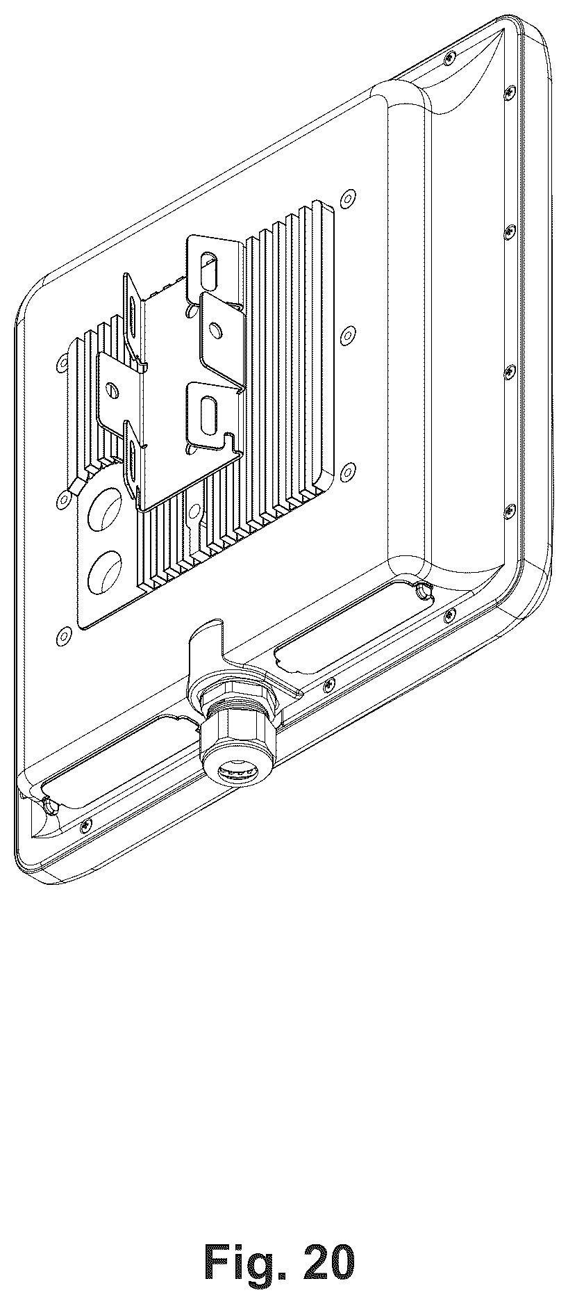 Patent USD1125092 Figure 20 – Configuration applied in a cabinet