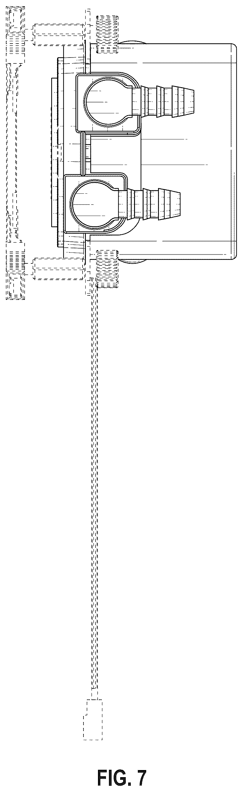 Patent USD1125093 Figure 6 – Cooling system for a computer