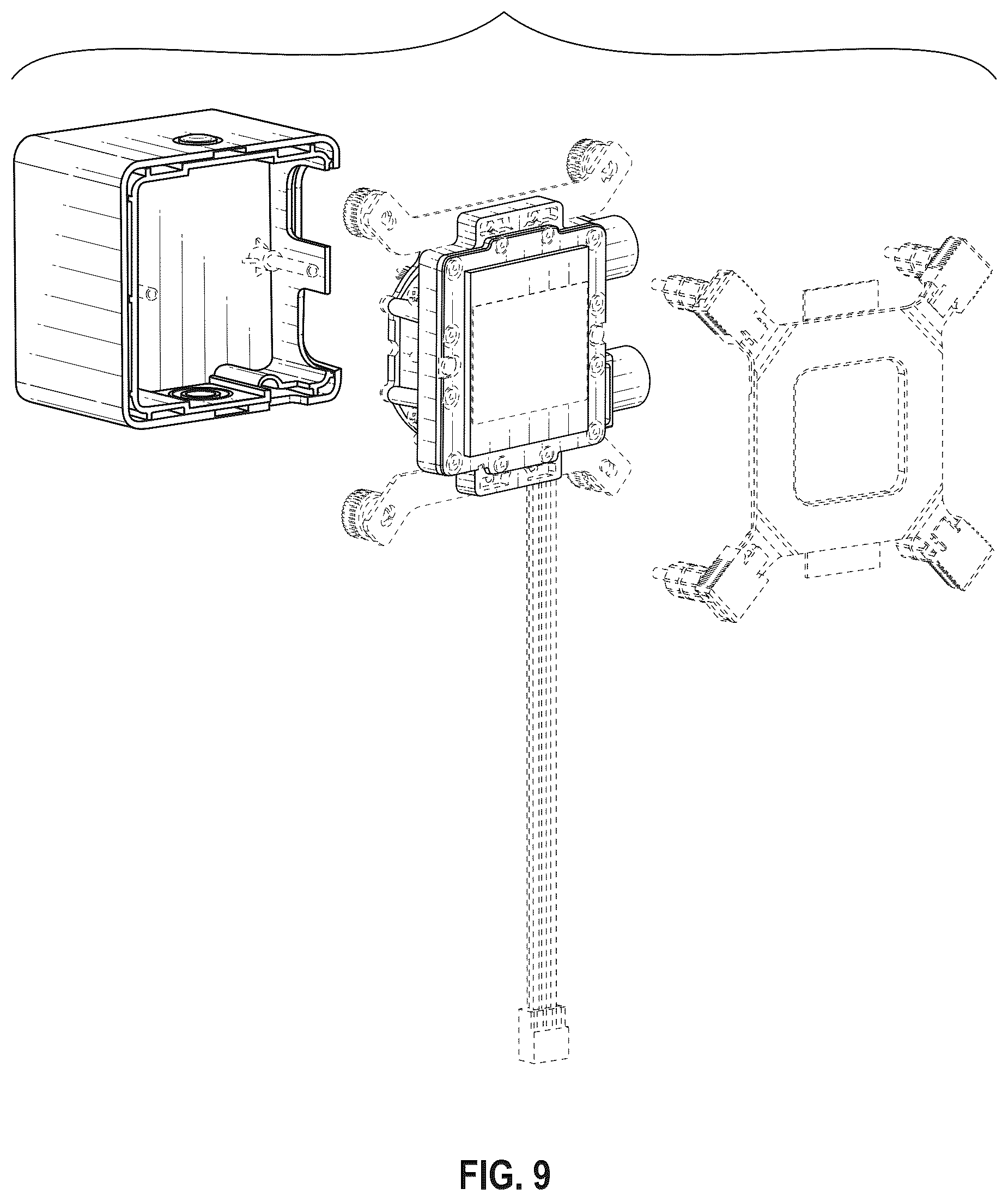 Patent USD1125093 Figure 8 – Cooling system for a computer