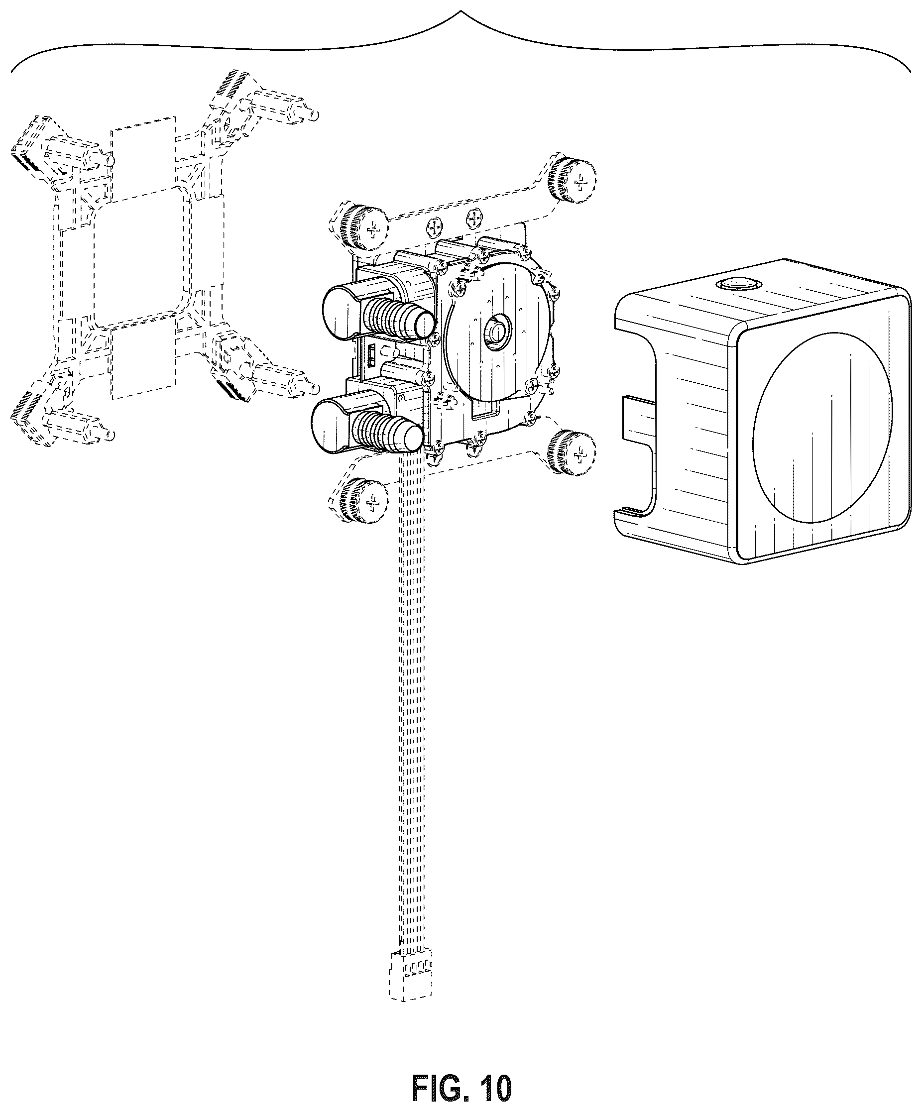 Patent USD1125093 Figure 9 – Cooling system for a computer
