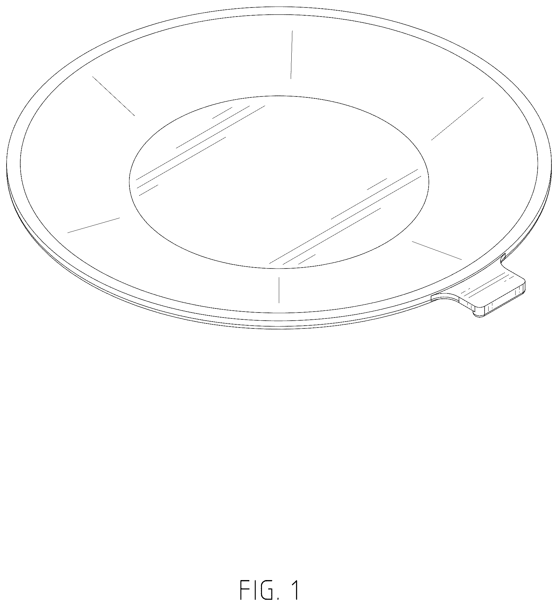 Patent USD1125099 Figure 1 – Rubber-coated magnet
