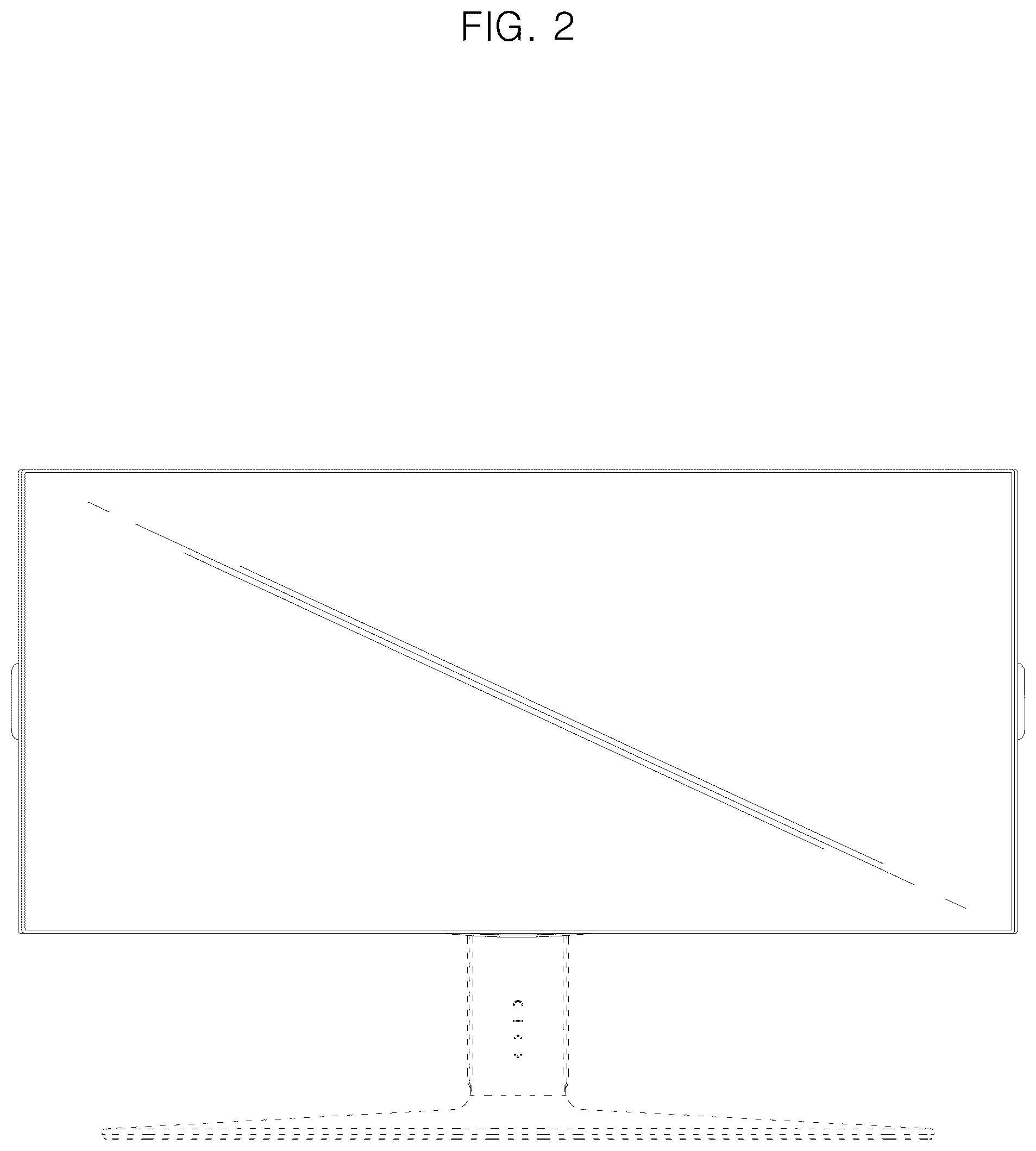 Patent USD1125100 Figure 2 – Computer monitor
