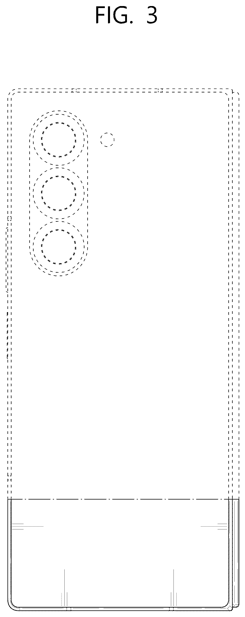 Patent USD1125102 Figure 3 – Mobile electronic device