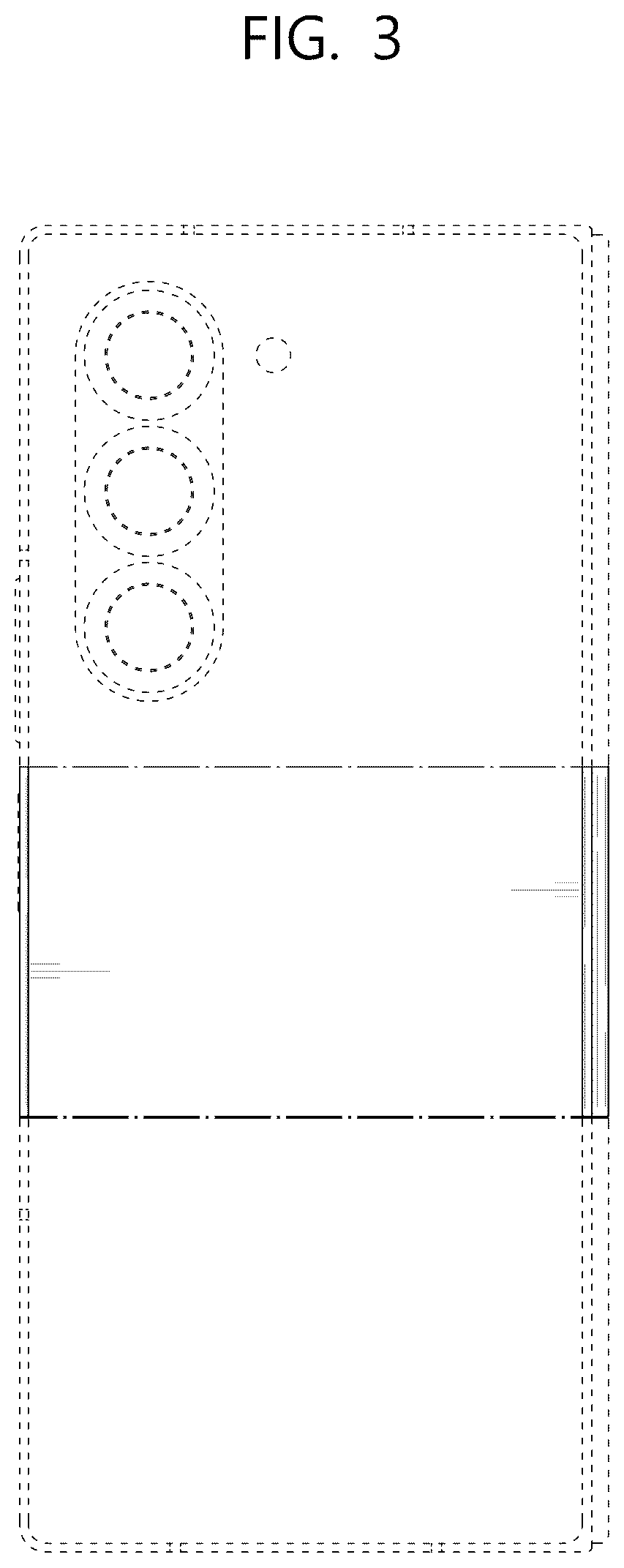 Patent USD1125103 Figure 3 – Mobile electronic device