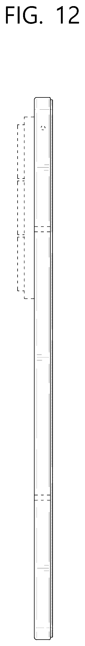 Patent USD1125105 Figure 12 – Mobile electronic device