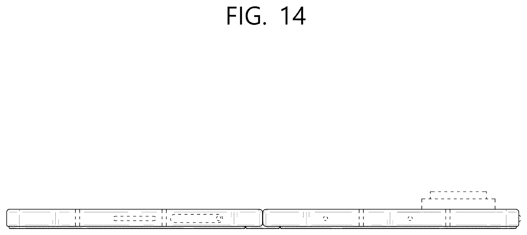 Patent USD1125105 Figure 14 – Mobile electronic device