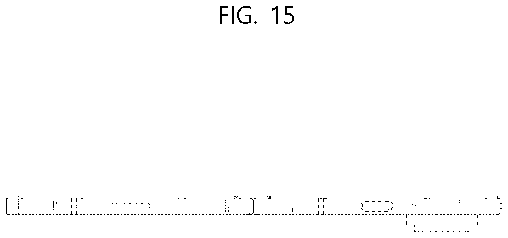 Patent USD1125105 Figure 15 – Mobile electronic device