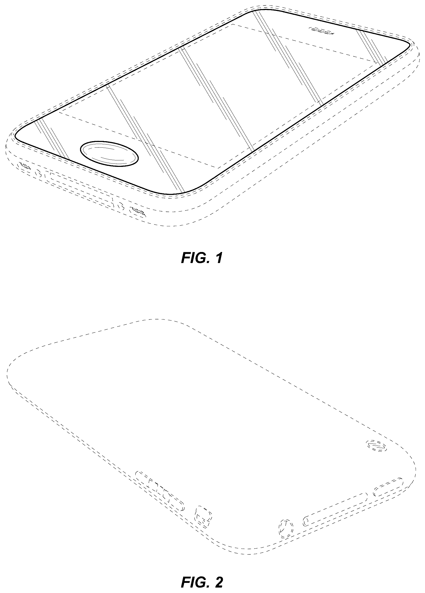 Patent USD1125106 Figure 1 – Electronic device