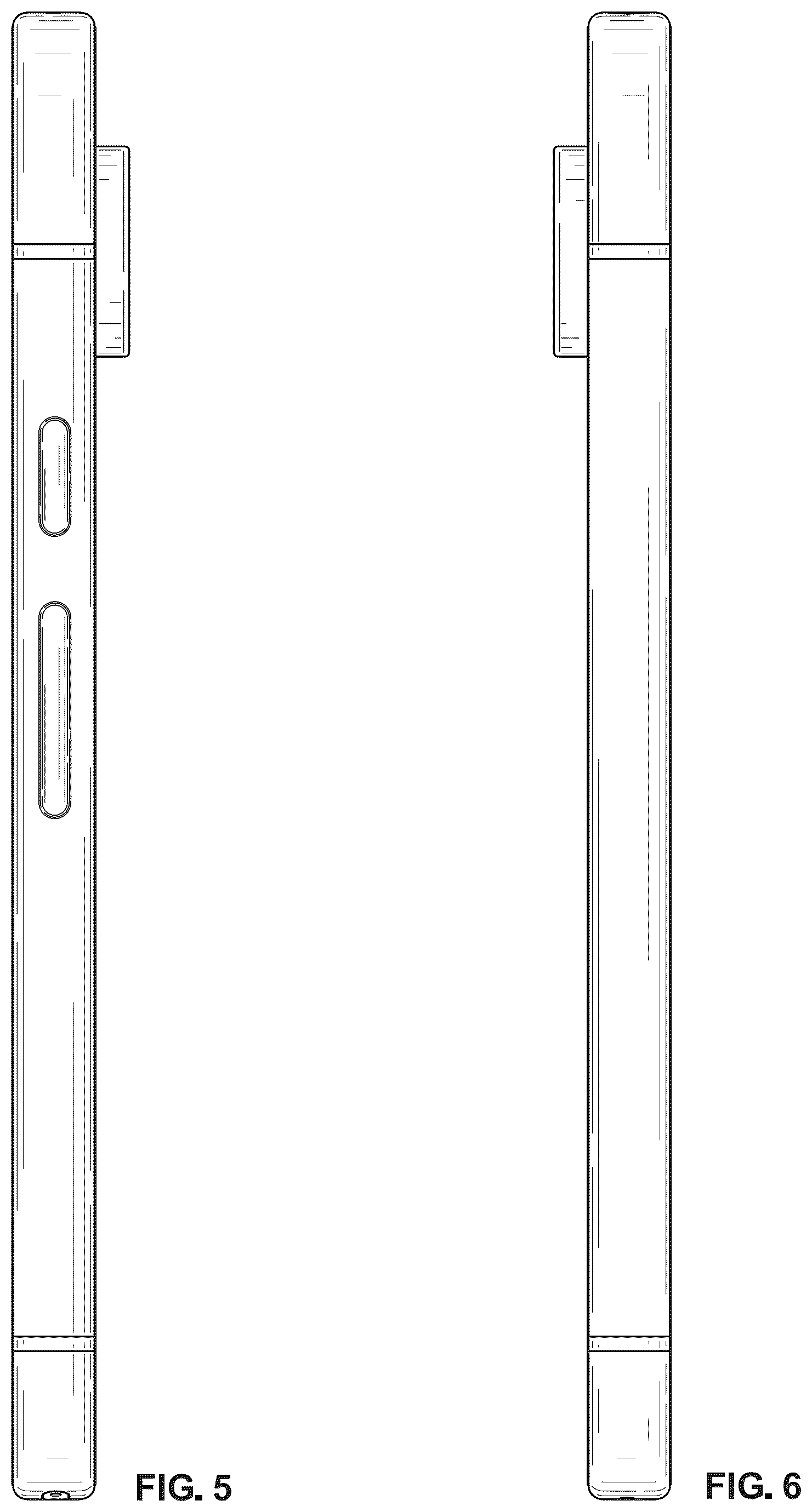 Patent USD1125107 Figure 5 – Smartphone