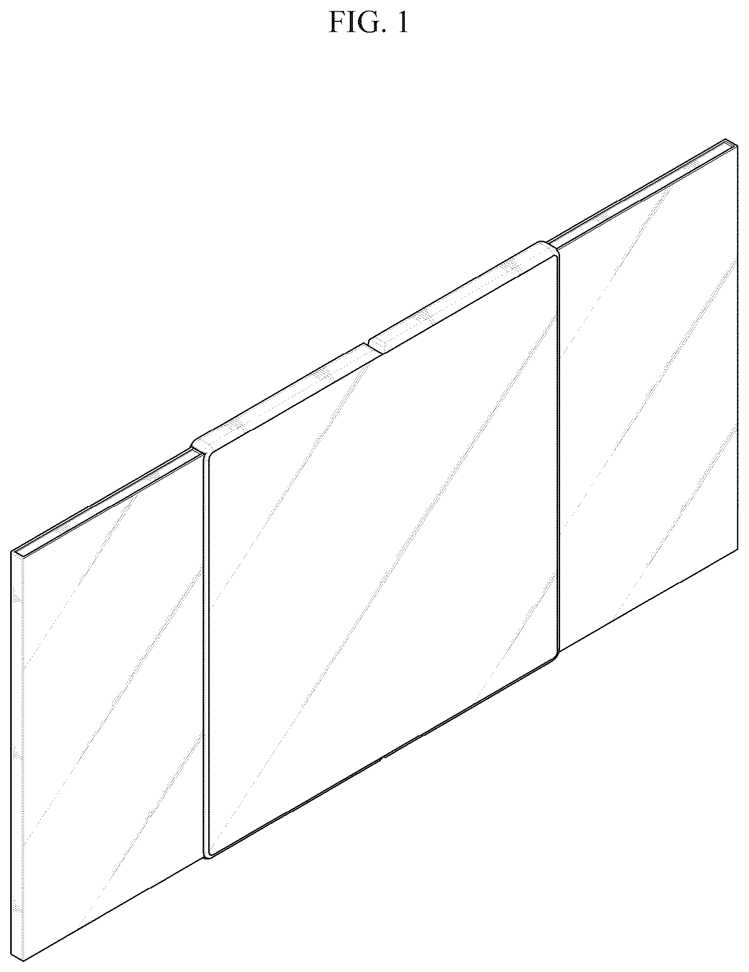 Patent USD1125108 Figure 1 – Display device