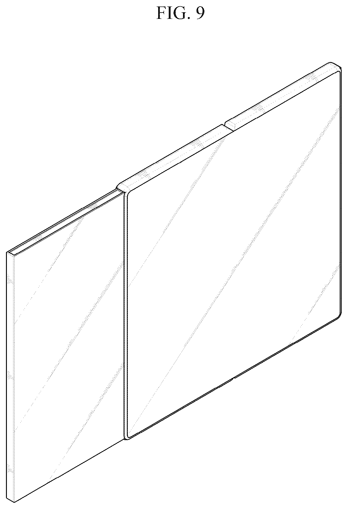 Patent USD1125108 Figure 9 – Display device