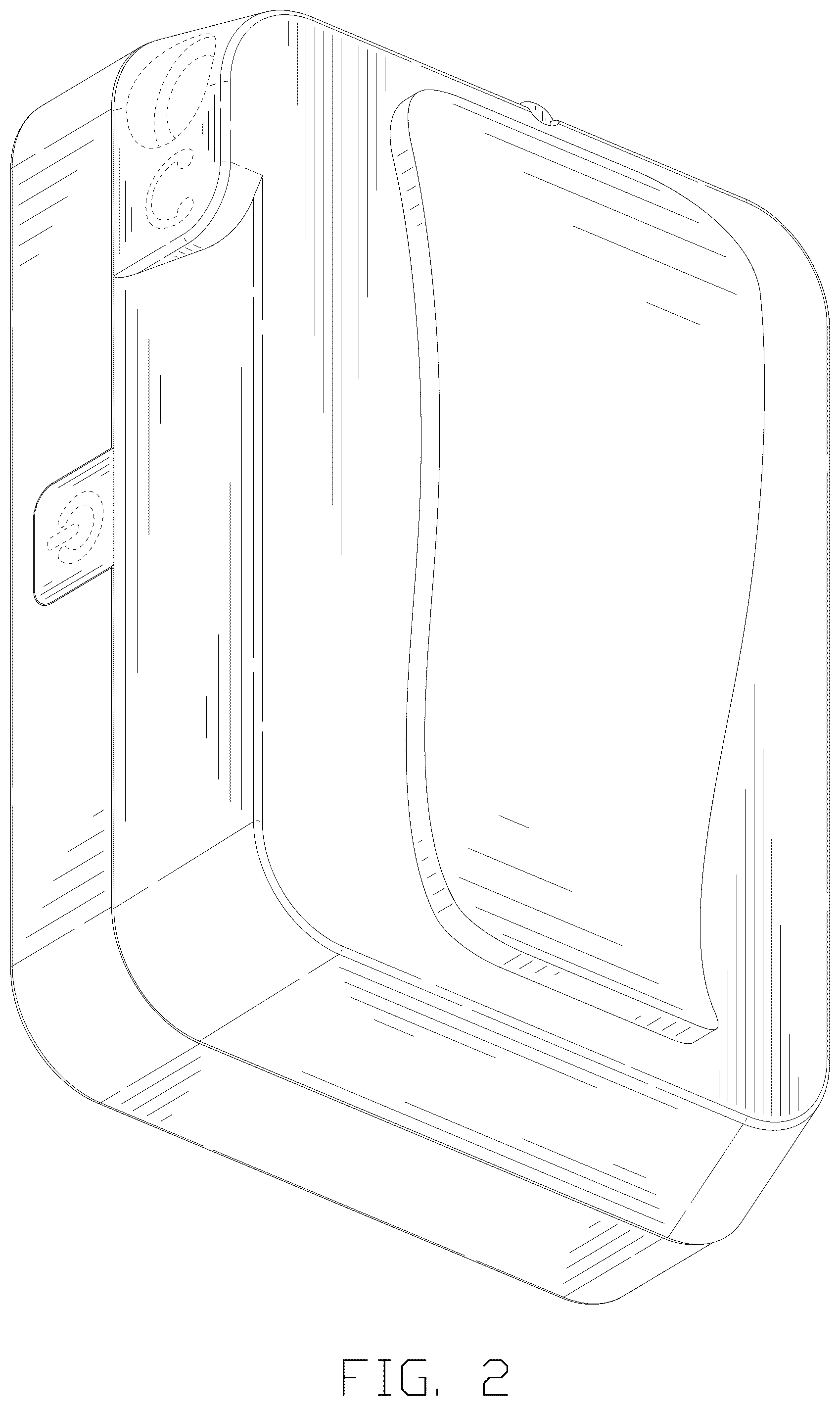 Patent USD1125109 Figure 2 – Radio receiver