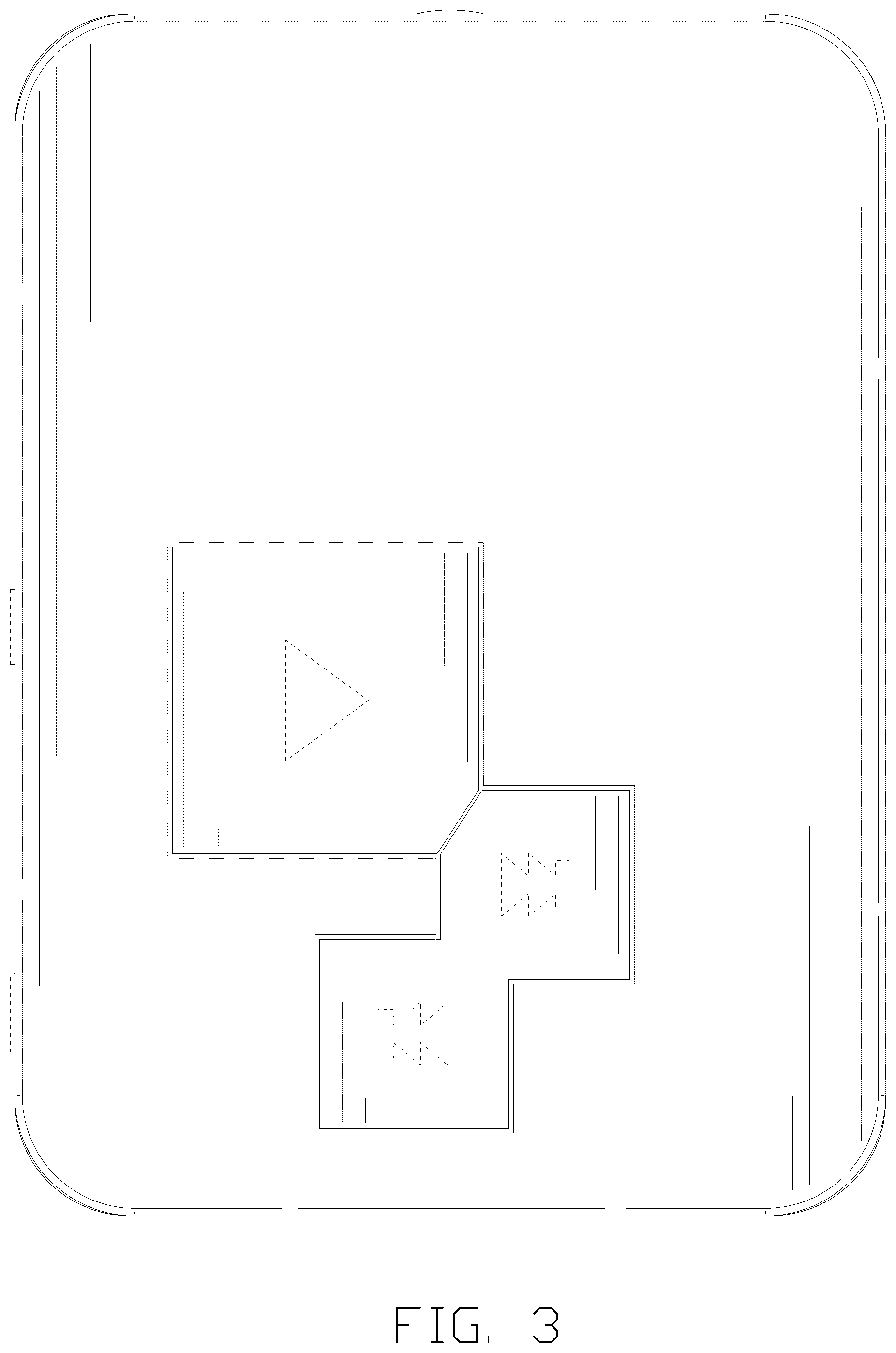 Patent USD1125109 Figure 3 – Radio receiver