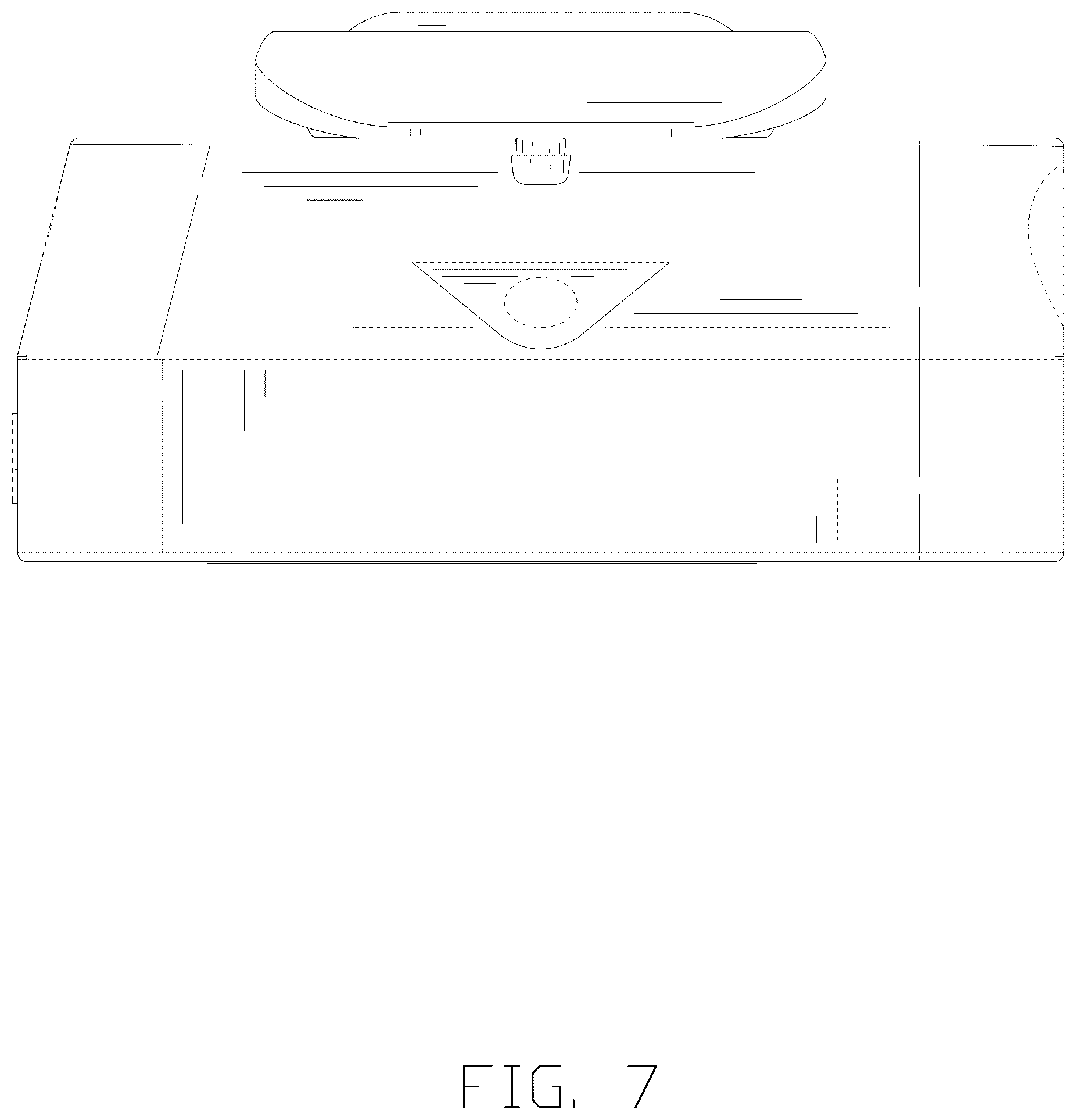 Patent USD1125109 Figure 7 – Radio receiver